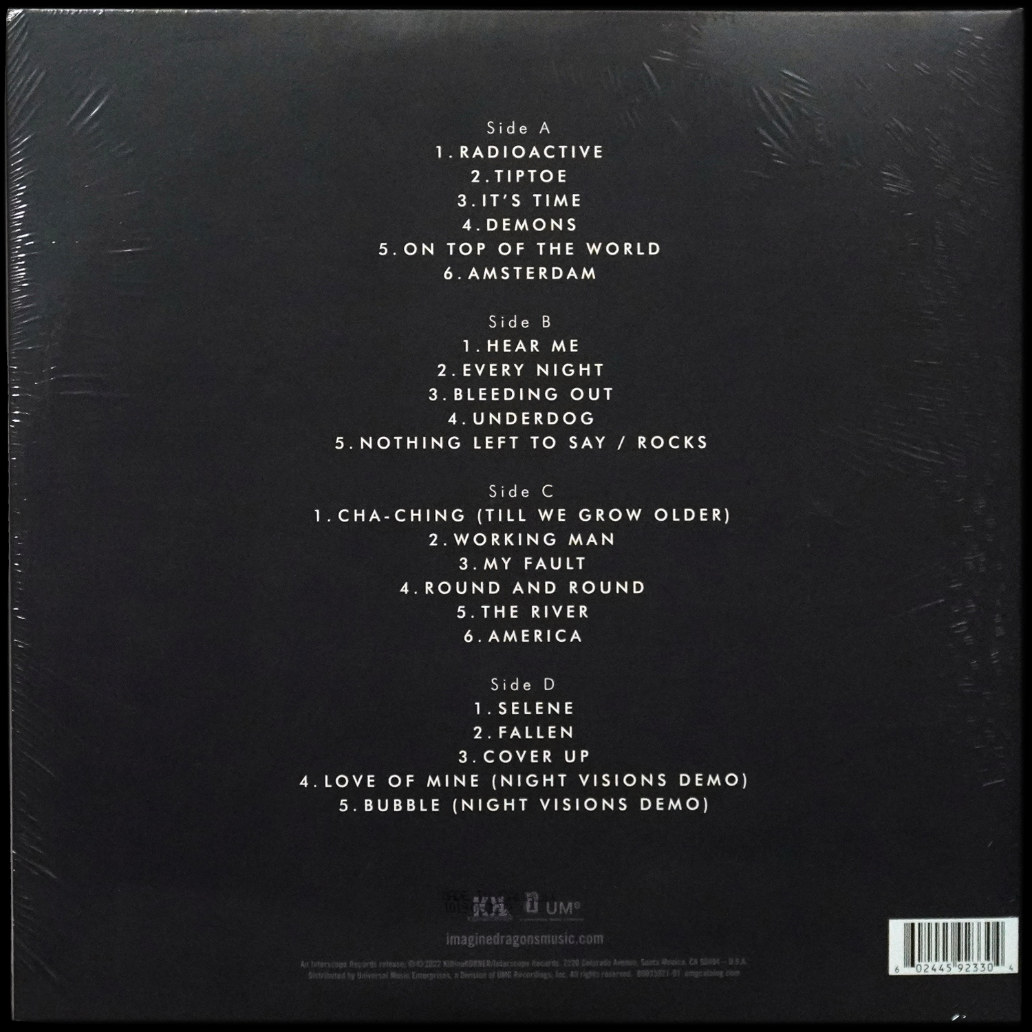 LP Imagine Dragons — Night Visions (цветной винил,  2LP) фото 2