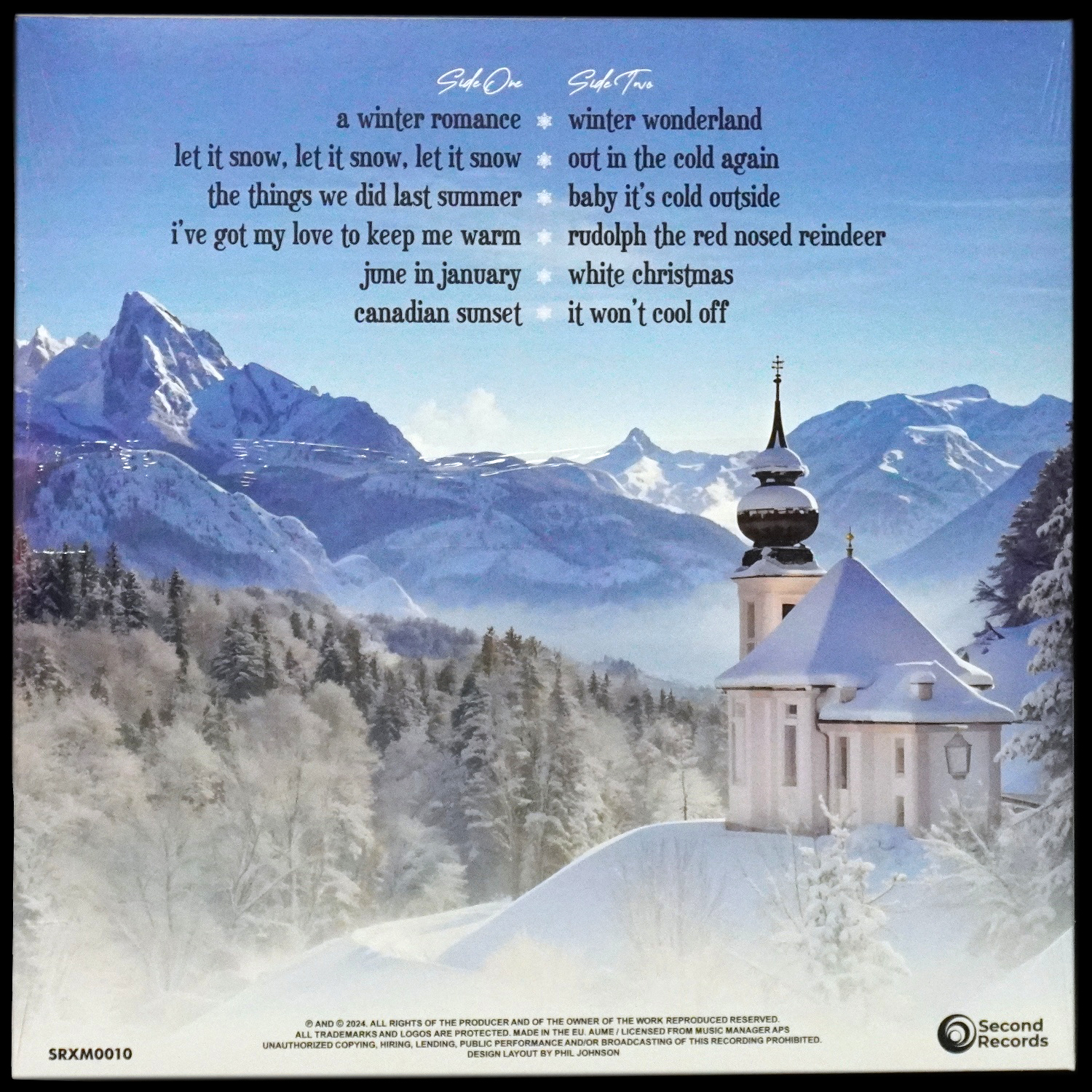 LP Dean Martin — A Winter Romance (цветной винил) фото 2