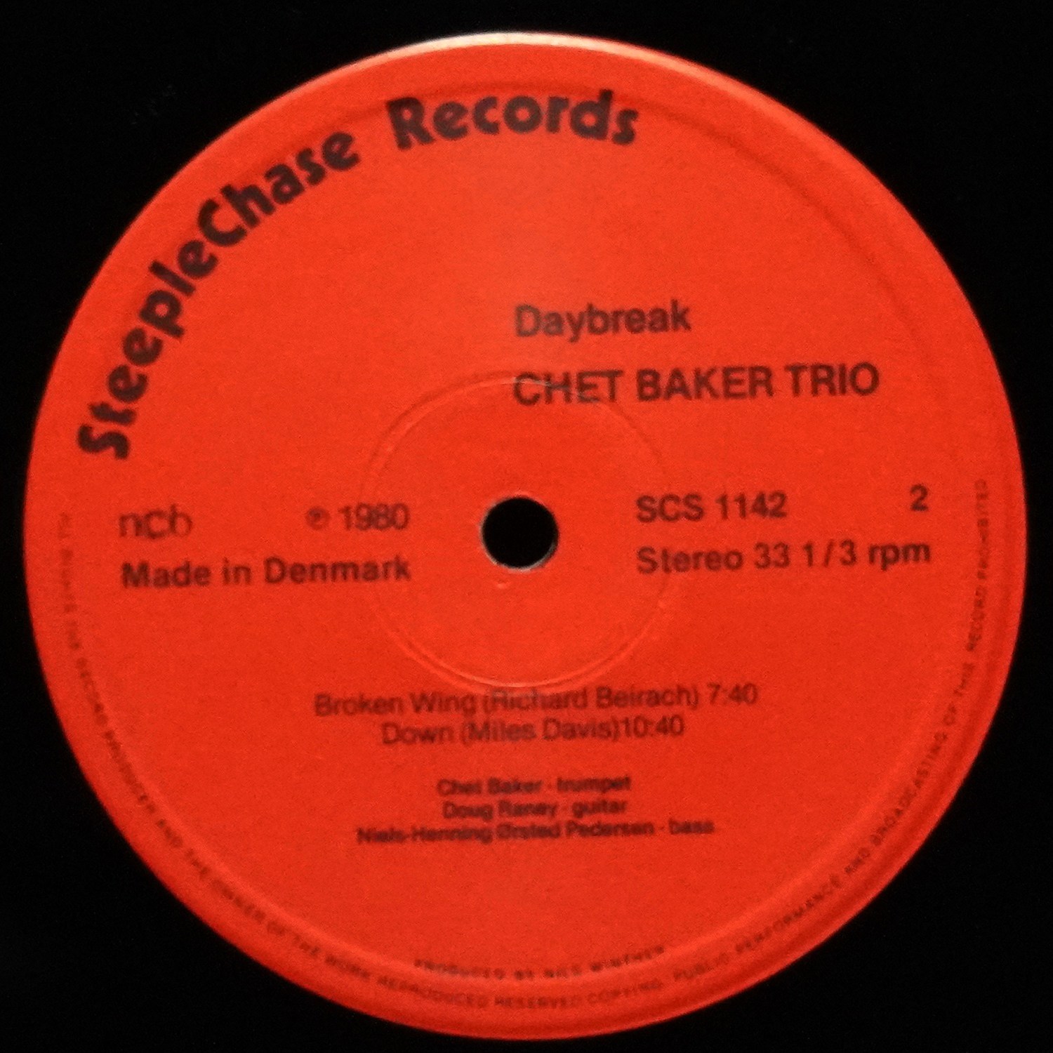 LP Chet Baker Trio — Daybreak фото 4