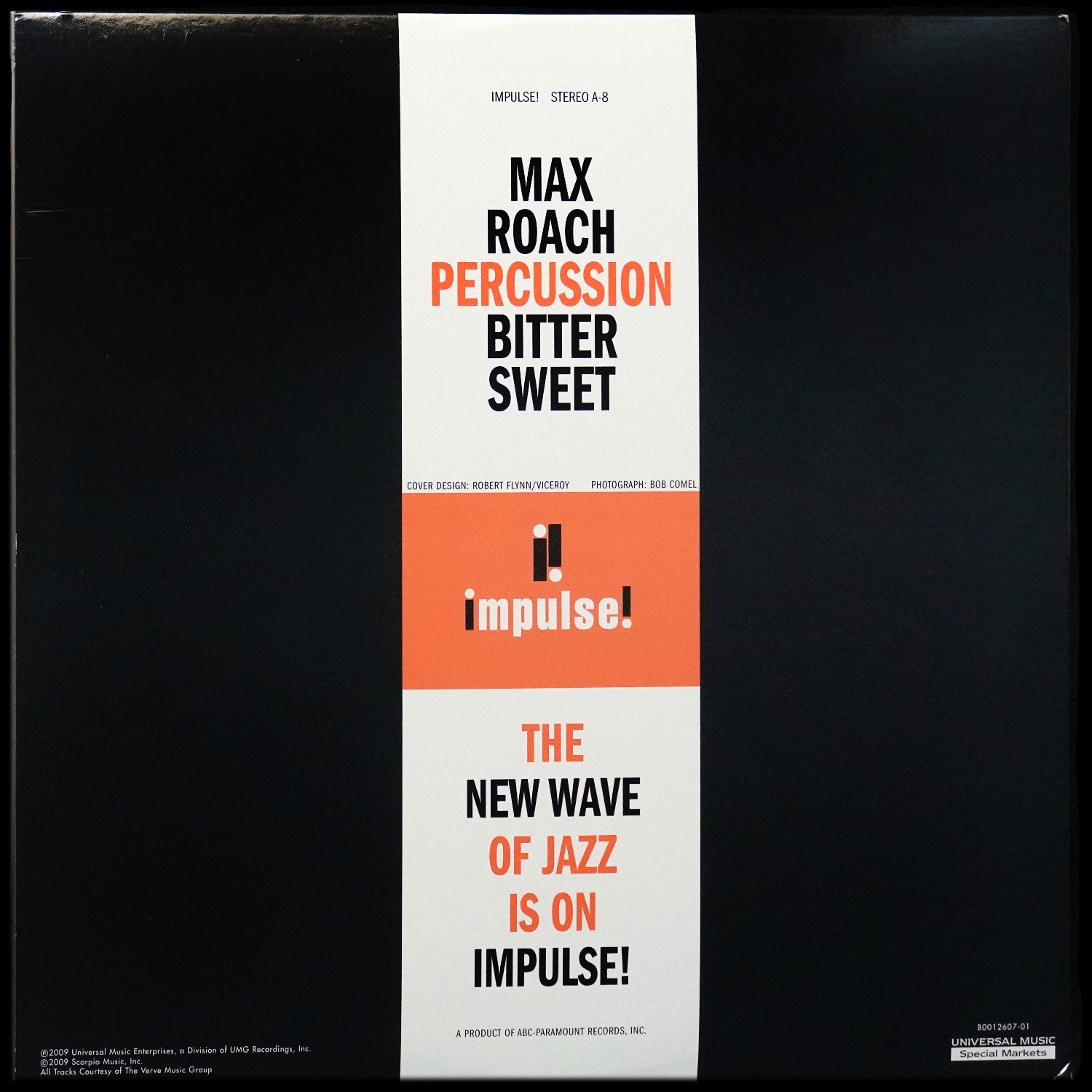 LP Max Roach — Percussion Bitter Sweet фото 2