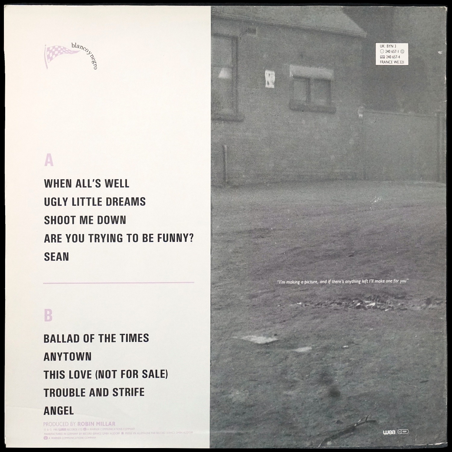 LP Everything But The Girl — Love Not Money фото 2