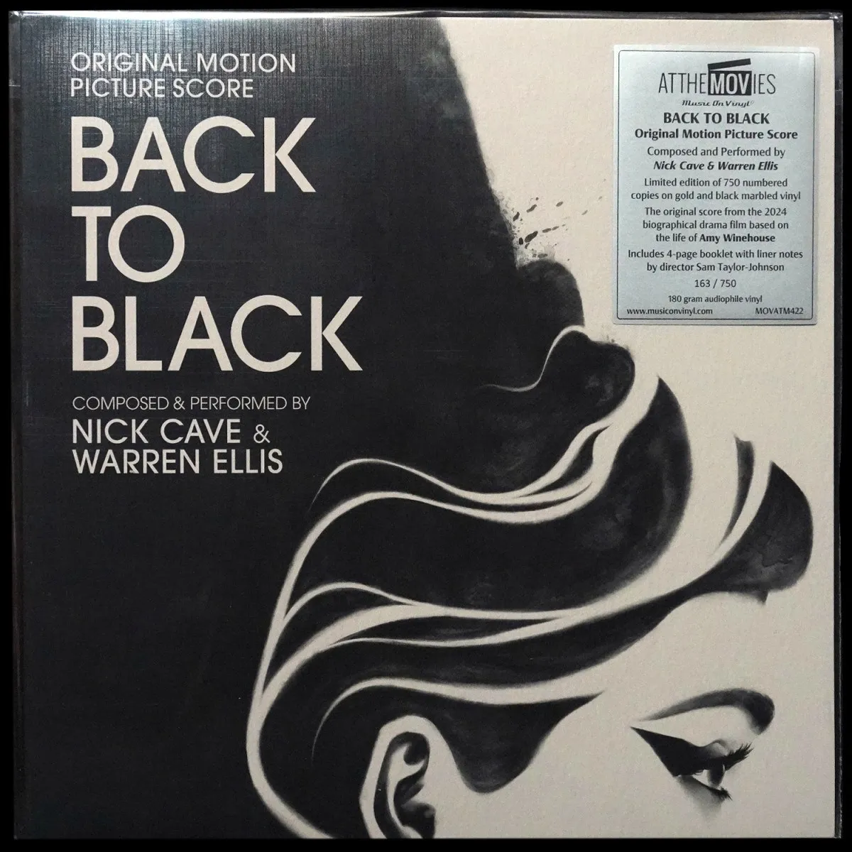 LP Nick Cave — Back To Black (Original Motion Picture Score) (цветной винил) фото