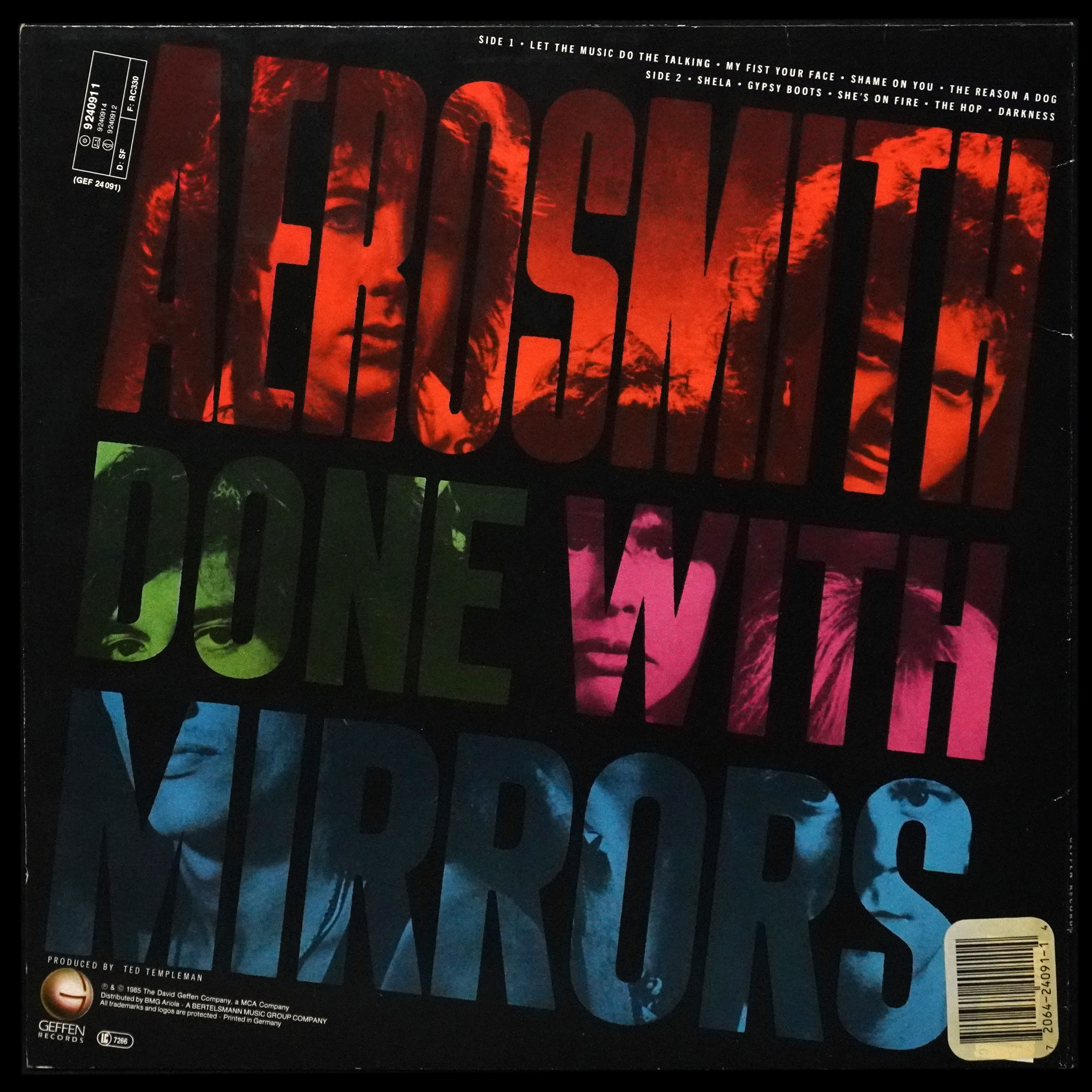 LP Aerosmith — Done With Mirrors фото 2