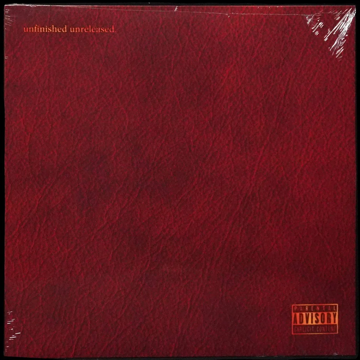 LP Kendrick Lamar — Unfinished Unreleased фото