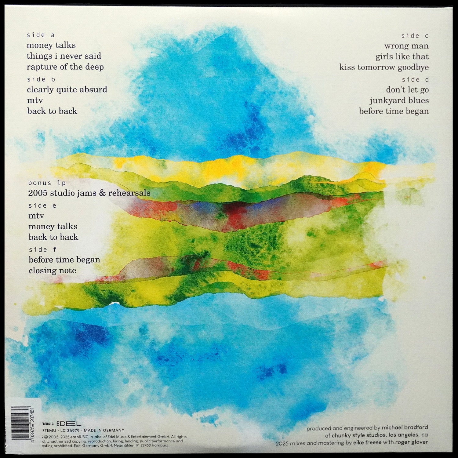 LP Deep Purple — Rapture Of The Deep (3LP,  цветной винил) фото 2