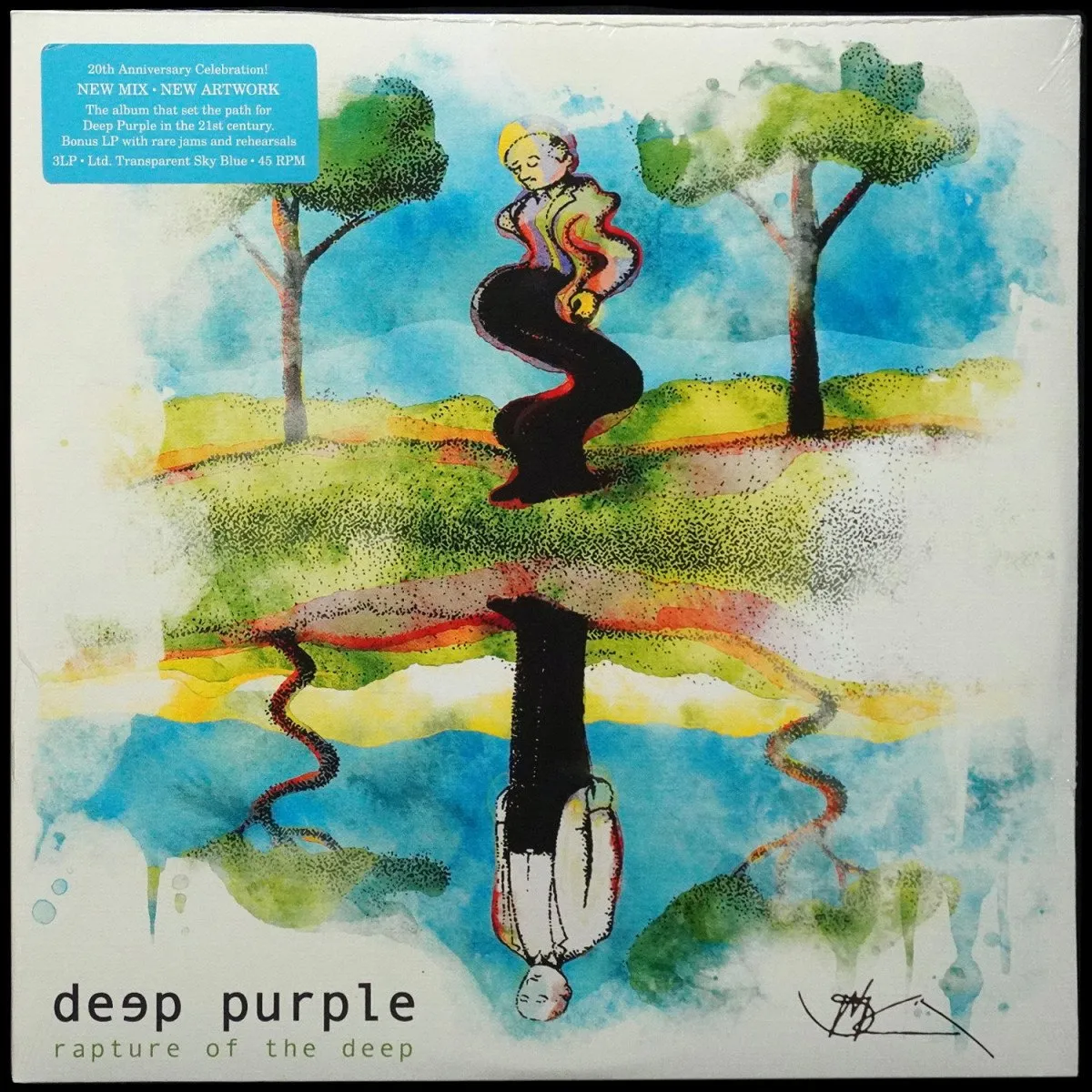 LP Deep Purple — Rapture Of The Deep (3LP,  цветной винил) фото