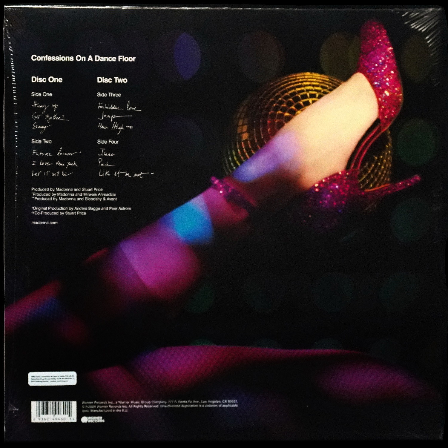 LP Madonna — Confessions On A Dancefloor (2LP, цветной винил) фото 2