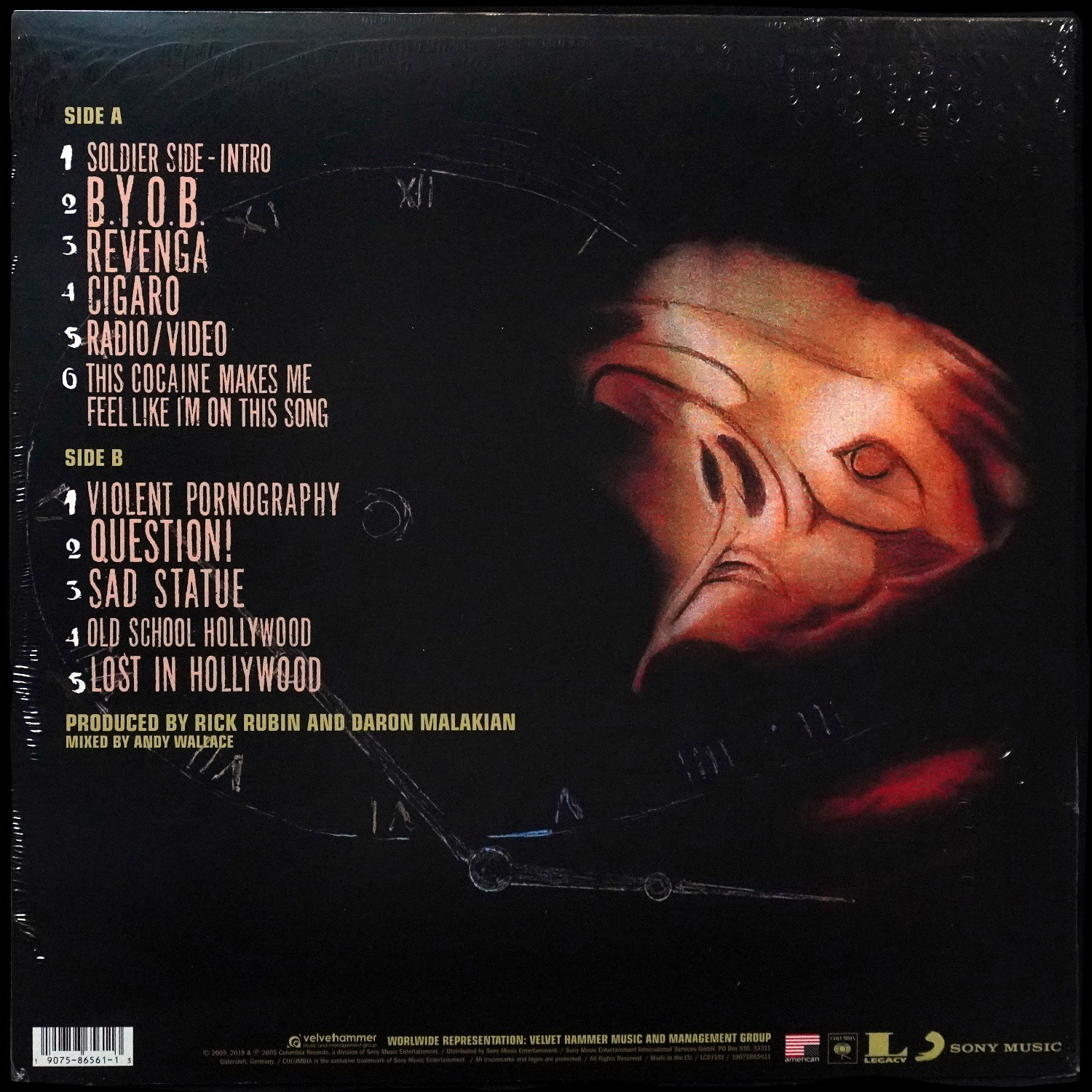 LP System Of A Down — Mezmerize фото 2