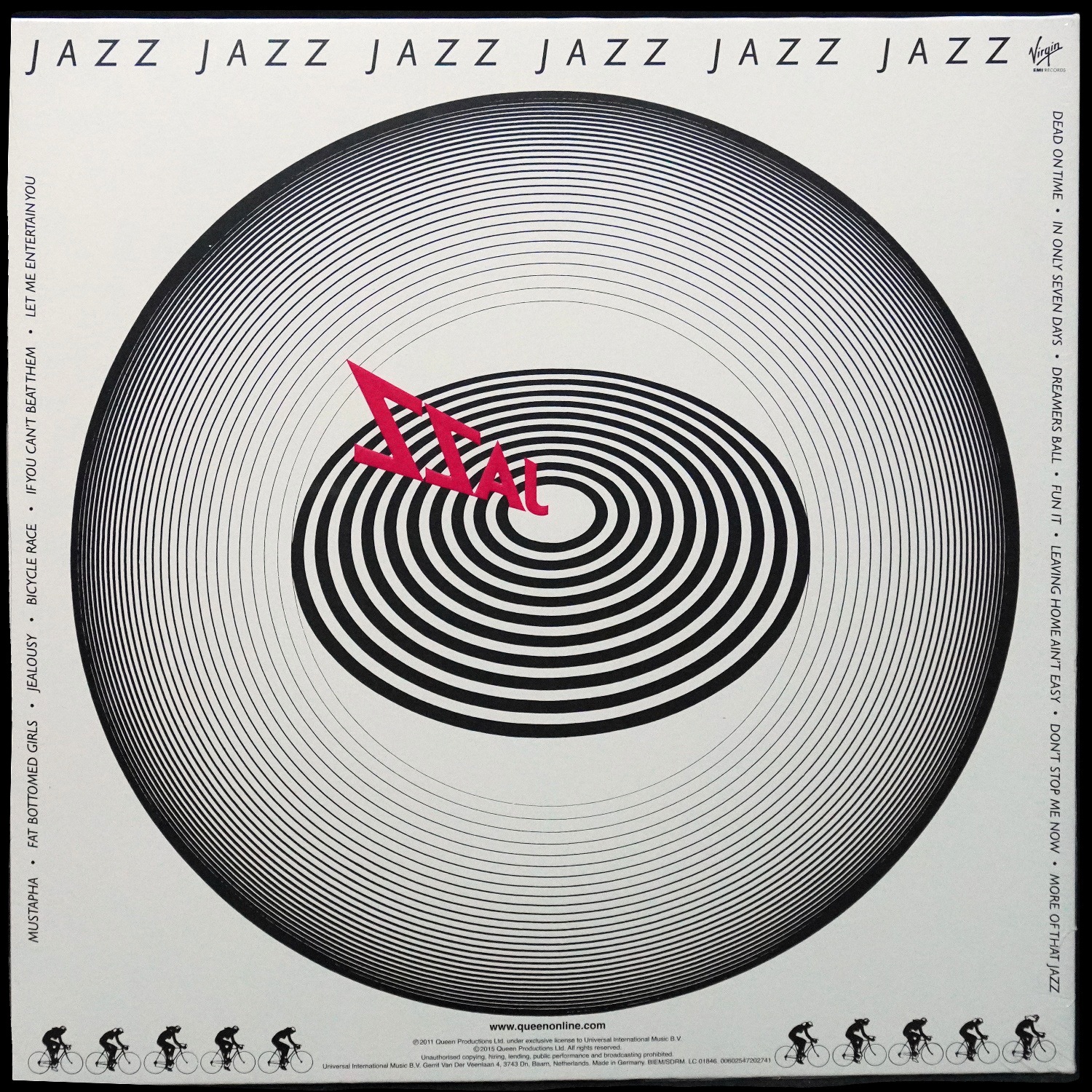 LP Queen — Jazz (+ постер) фото 2