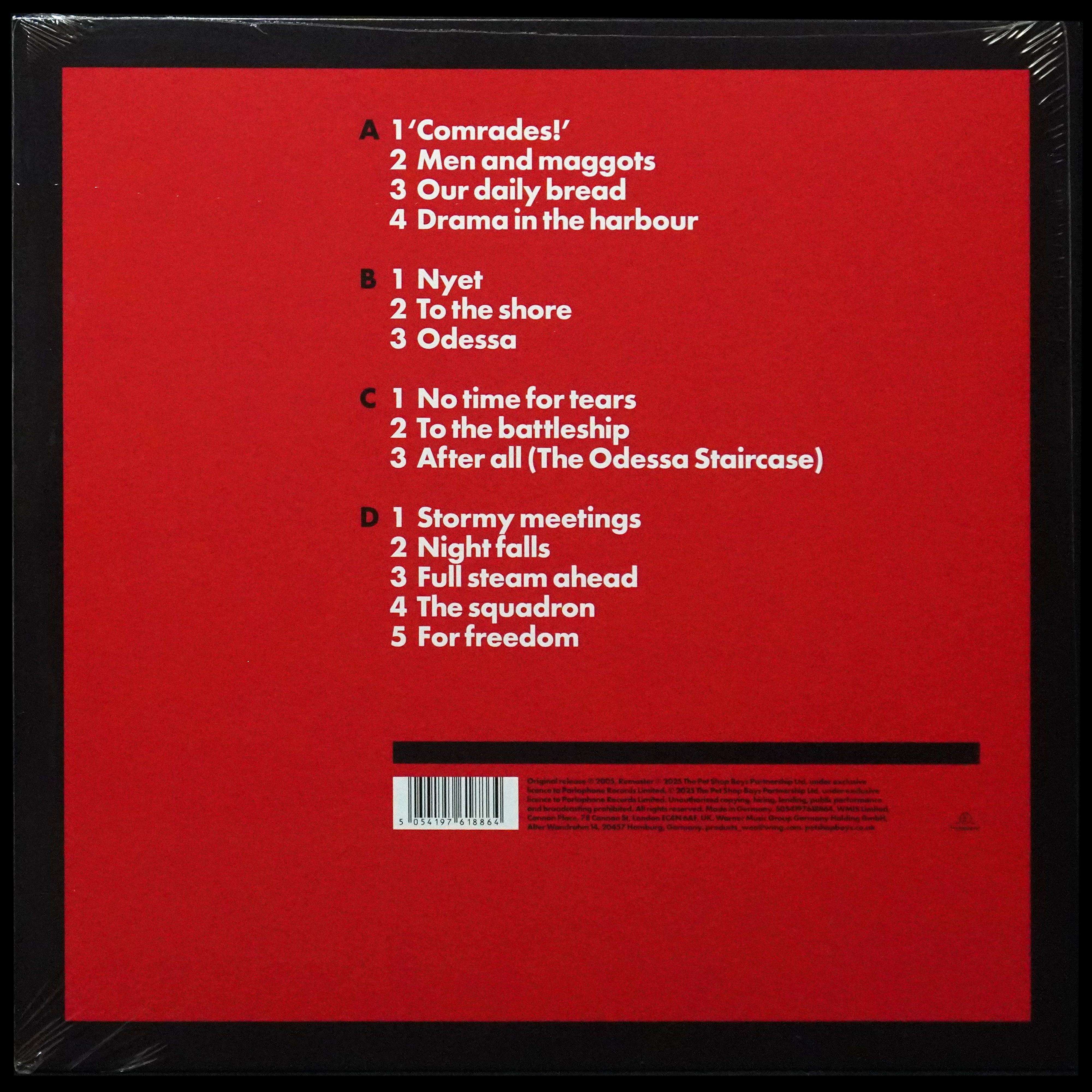 LP Neil Tennant — Battleship Potemkin (2LP) фото 2