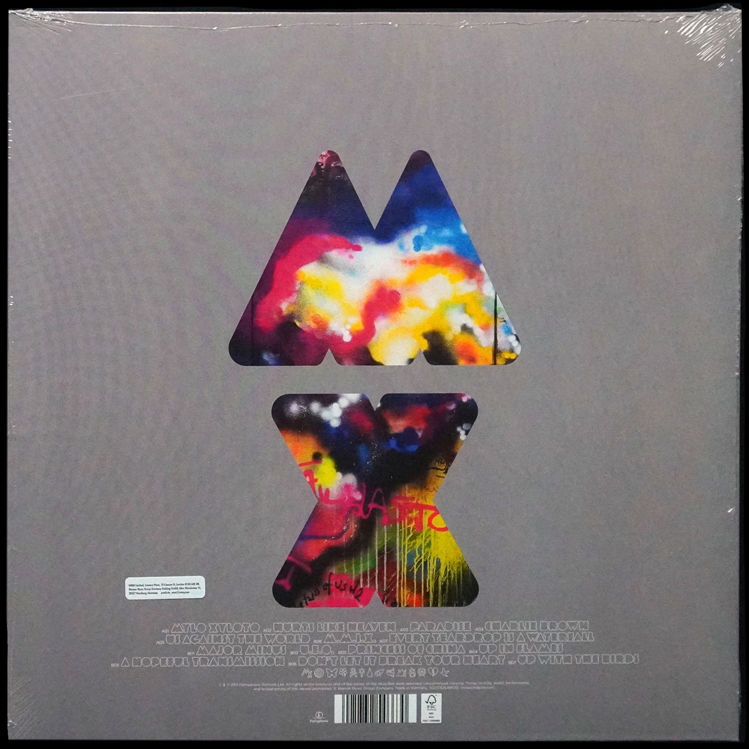 LP Coldplay — Mylo Xyloto (цветной винил) фото 2