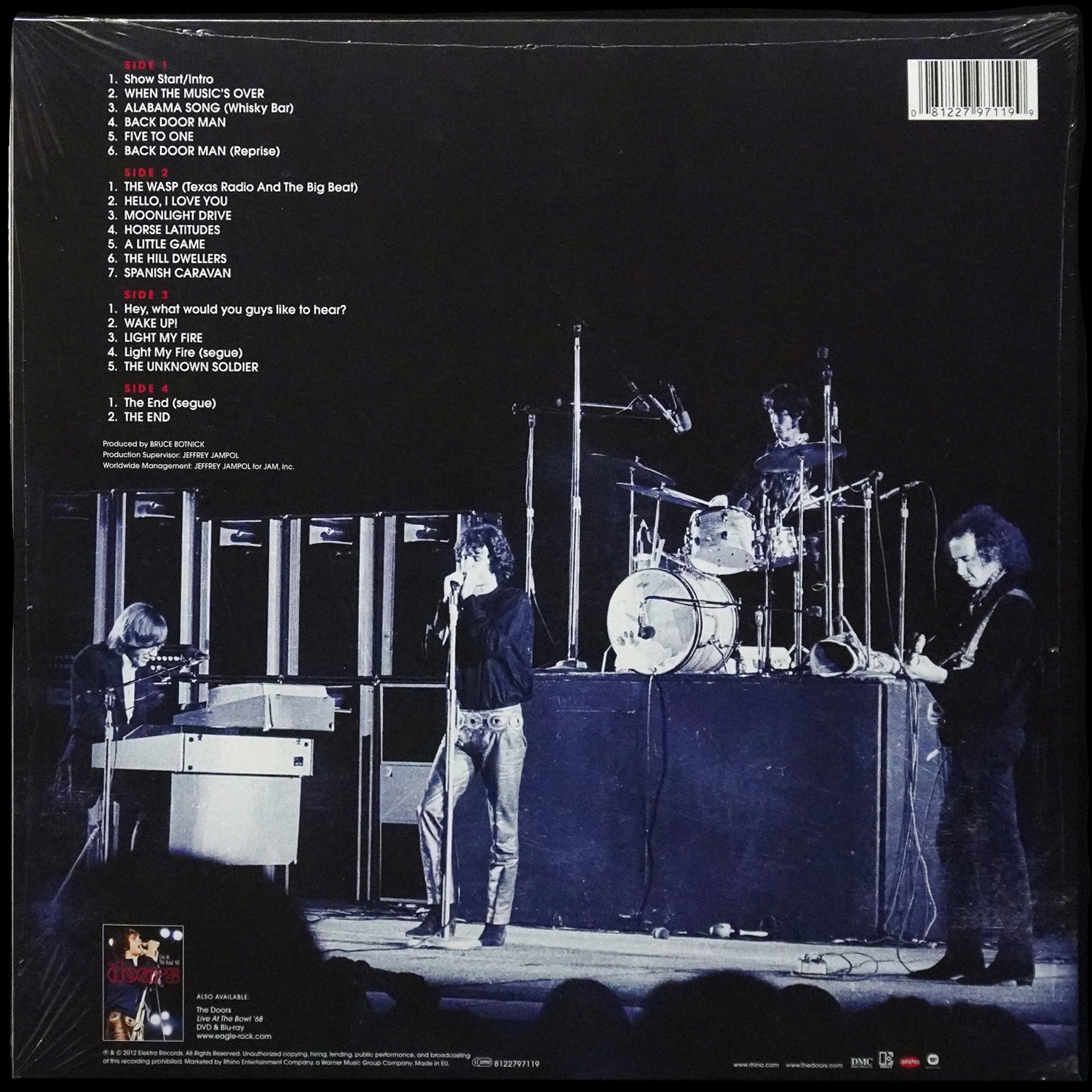 LP Doors — Live At The Bowl '68 (2LP) фото 2