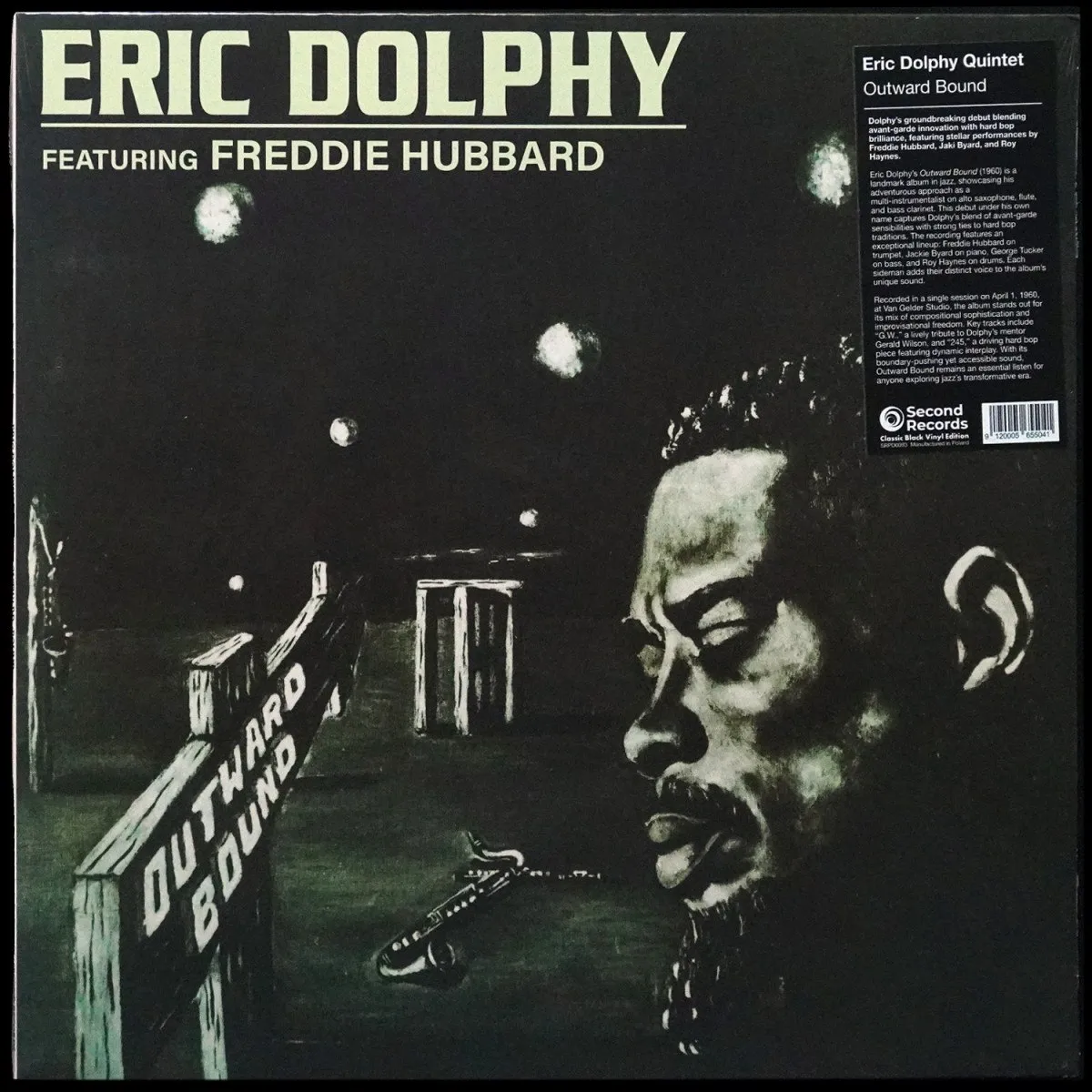LP Eric Dolphy Quintet — Outward Bound фото