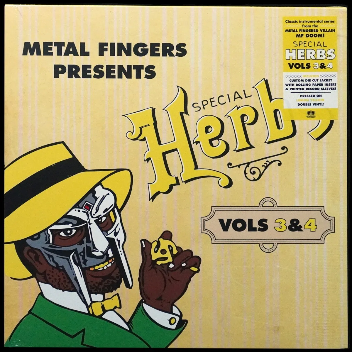 LP Mf Doom — Special Herbs (Vols 3&4) (2LP,  цветной винил) фото