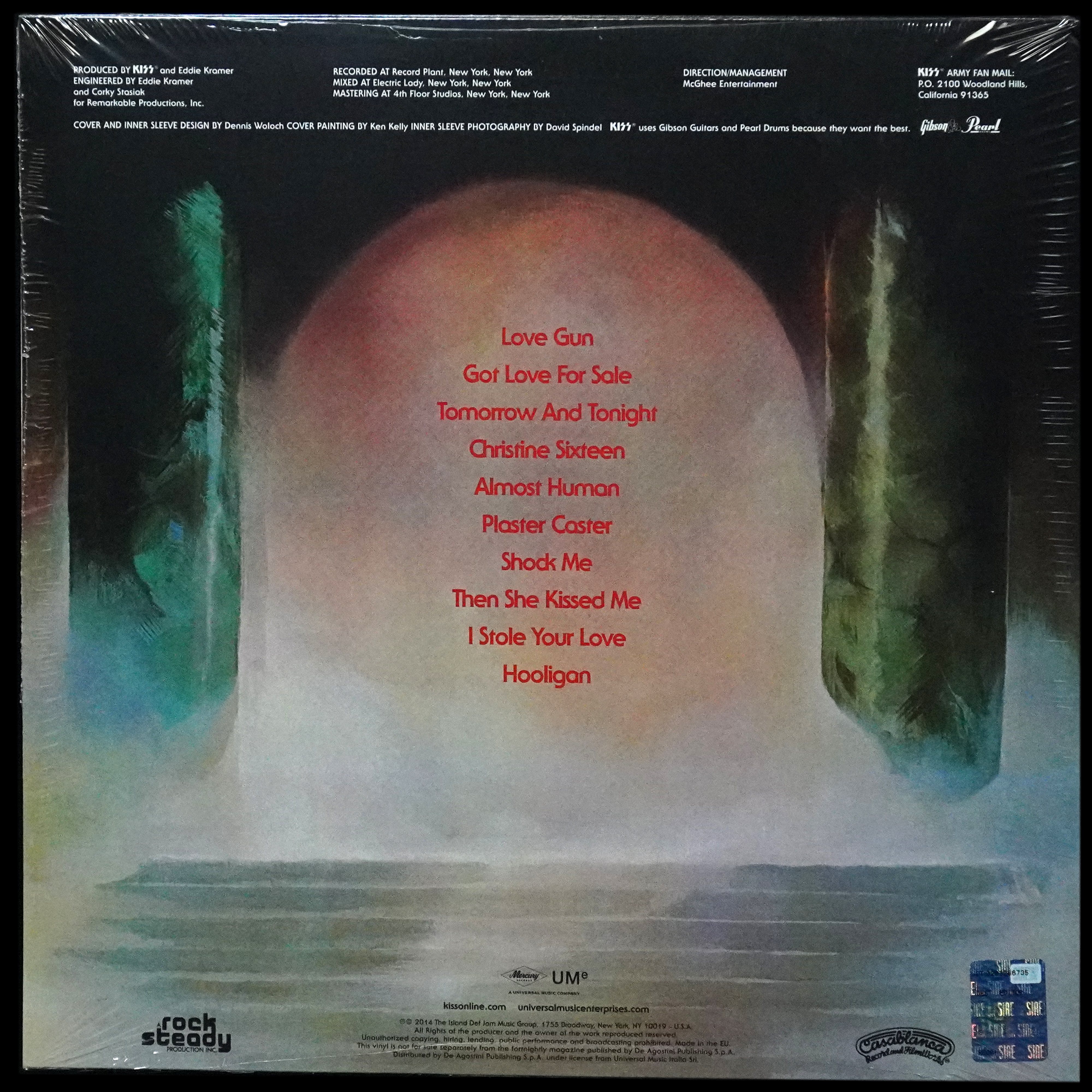 LP Kiss — Love Gun фото 2