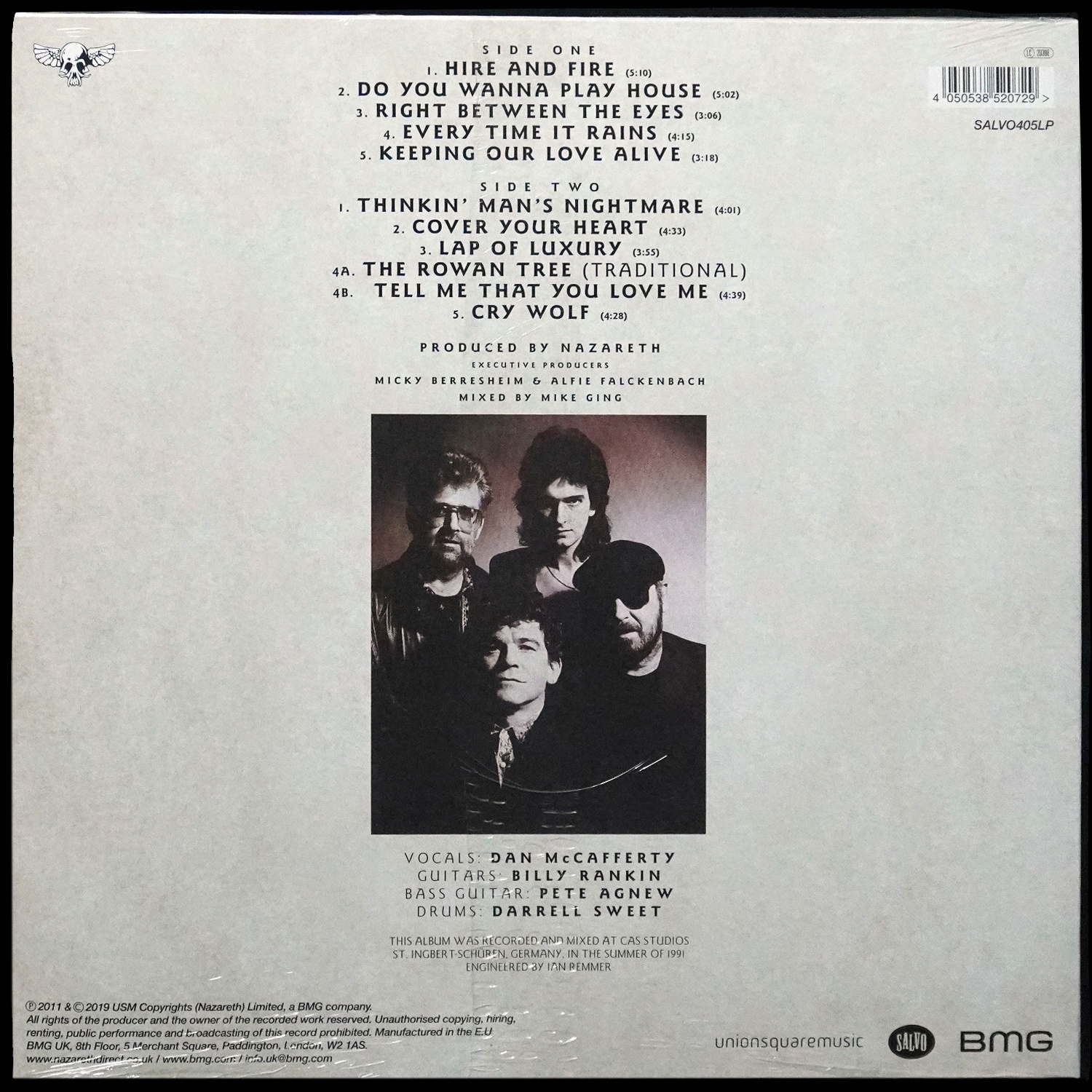 LP Nazareth — No Jive (цветной винил) фото 2