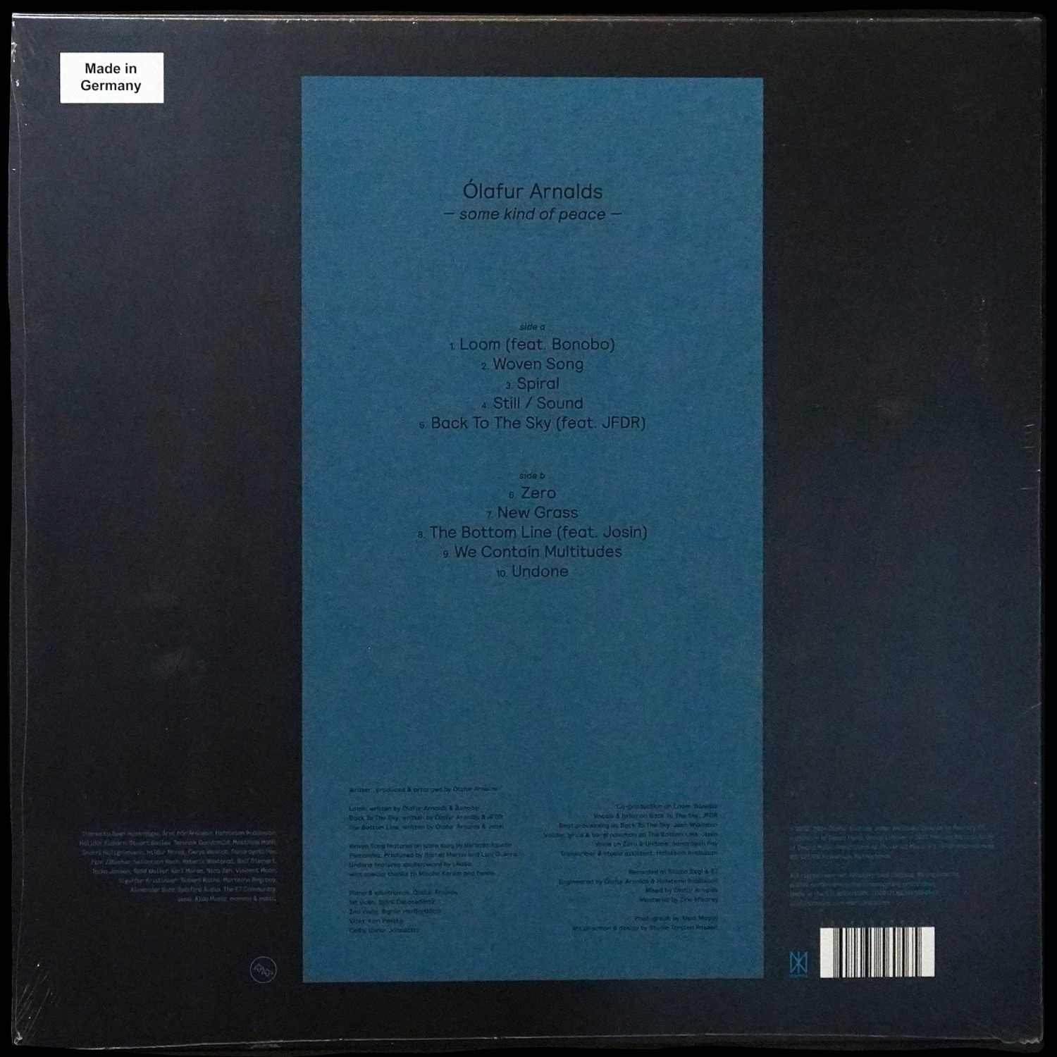 LP Olafur Arnalds — Some Kind Of Peace (цветной винил) фото 2