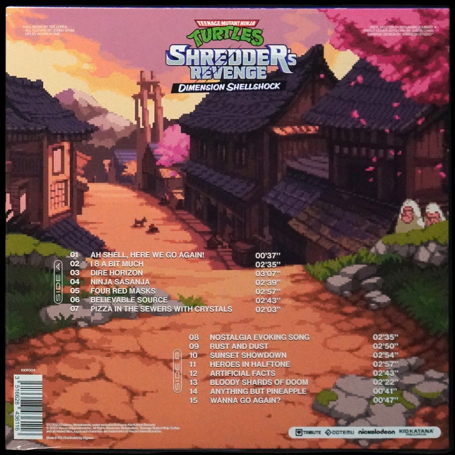 LP Tee Lopes — Teenage Mutant Ninja Turtles: Shredder's Revenge - Dimension Shellshock (Original Game Soundtrack) фото 2