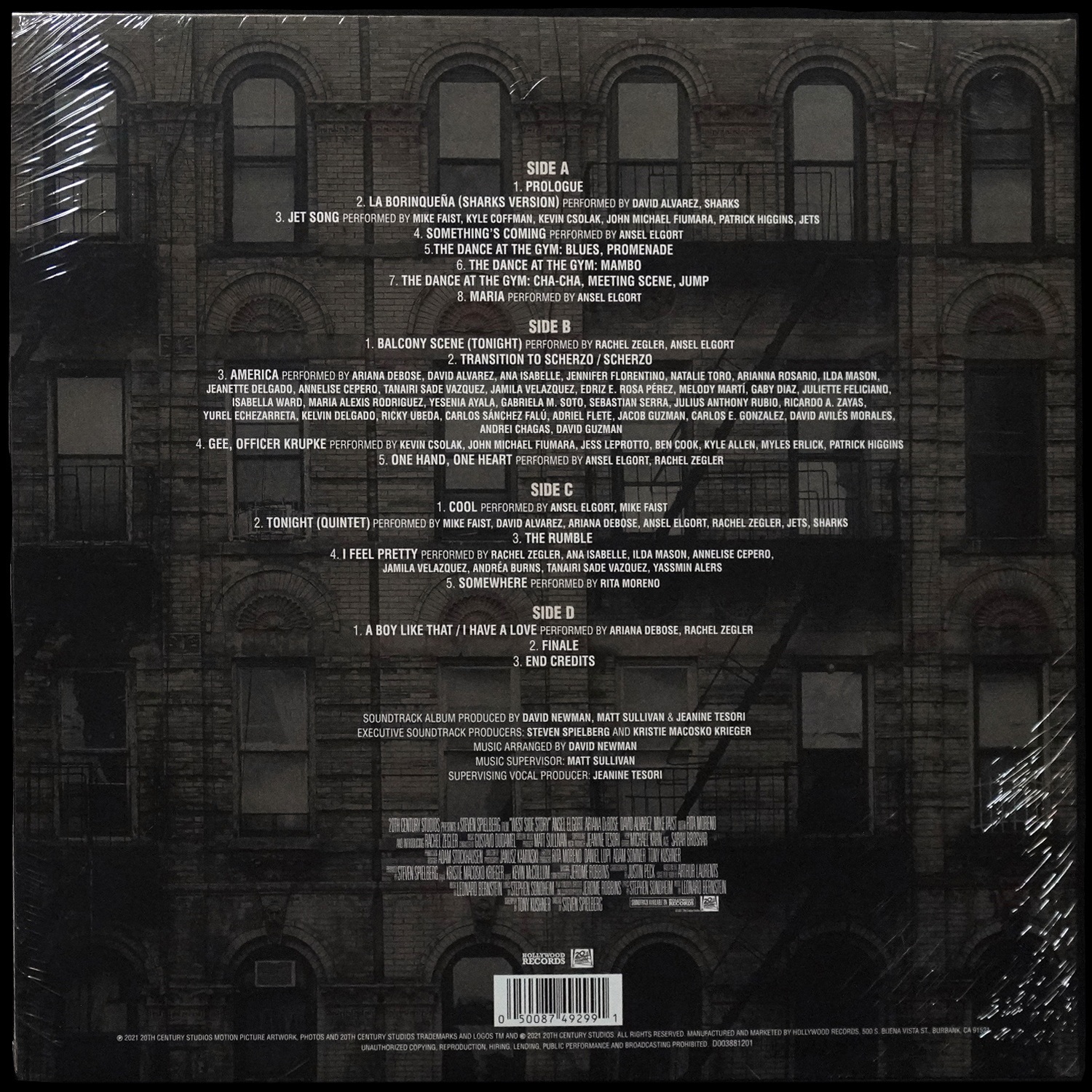 LP Leonard Bernstein — West Side Story (Original Motion Picture Soundtrack) (2LP,  цветной винил) фото 2