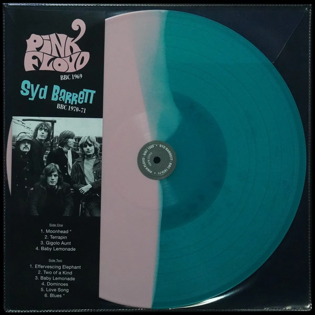 LP Pink Floyd — BBC 1969 / BBC 1970-71 (цветной винил,  + obi,  макси сингл) фото