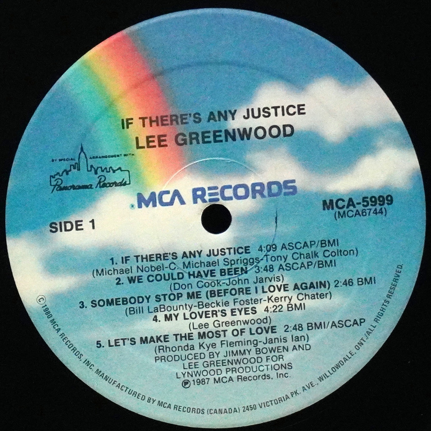 LP Lee Greenwood — If There's Any Justice фото 3