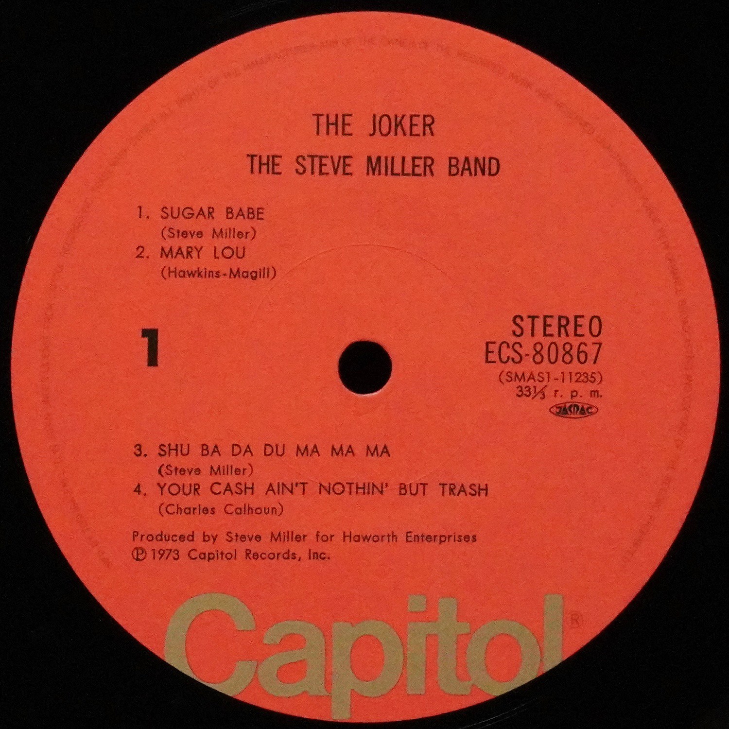 LP Steve Miller Band — Joker (+ obi) фото 3