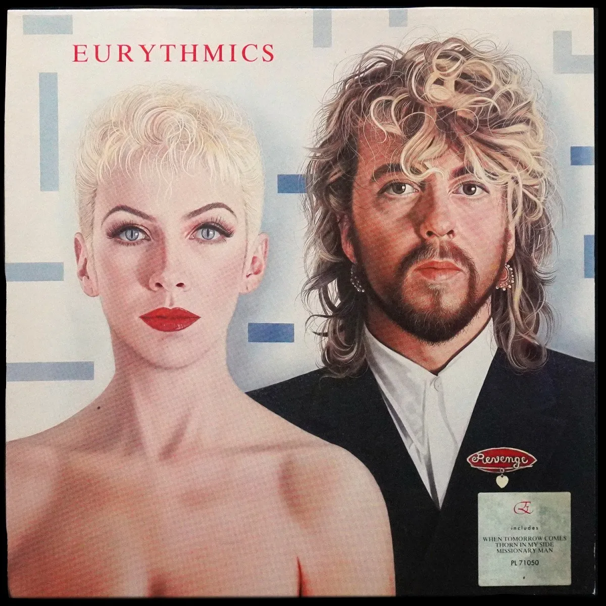 LP Eurythmics — Revenge фото
