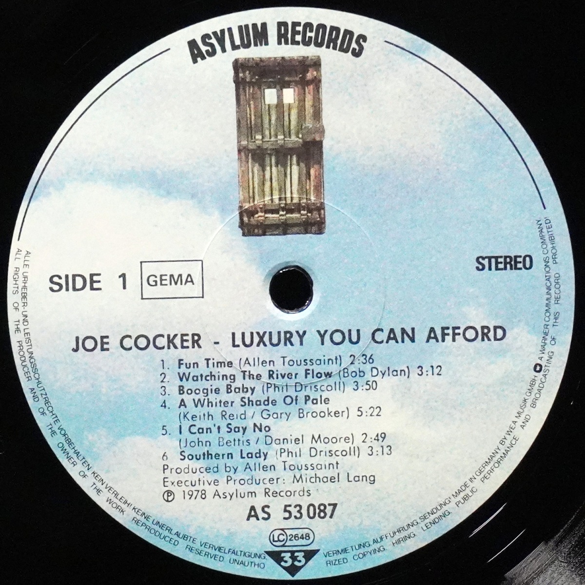 LP Joe Cocker — Luxury You Can Afford фото 2
