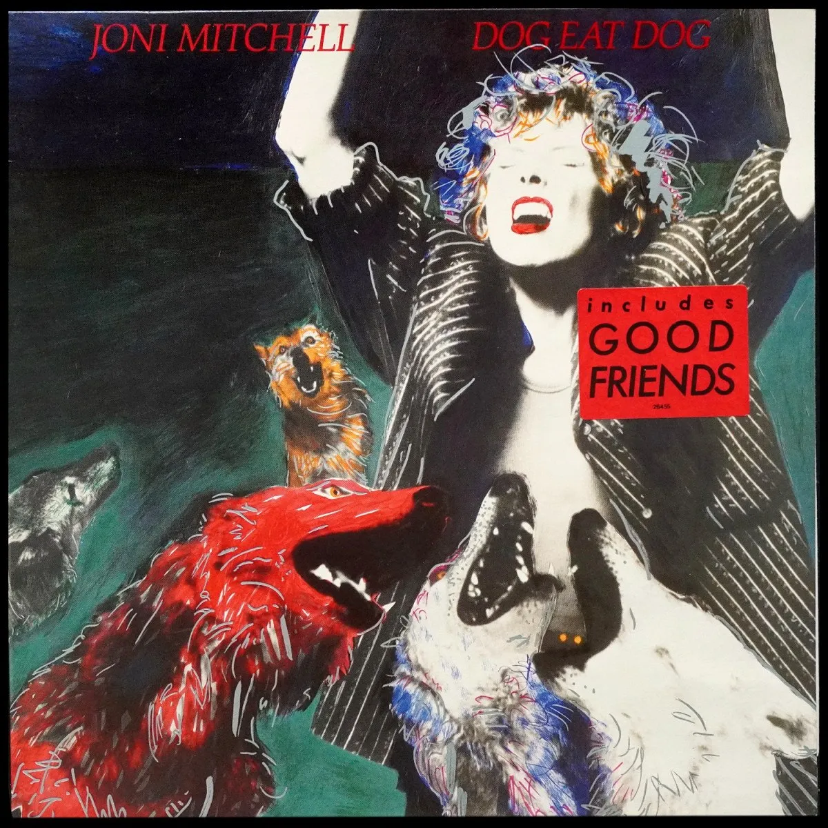 LP Joni Mitchell — Dog Eat Dog фото