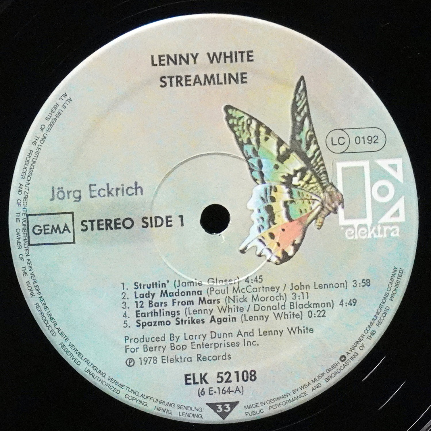 LP Lenny White — Streamline фото 2