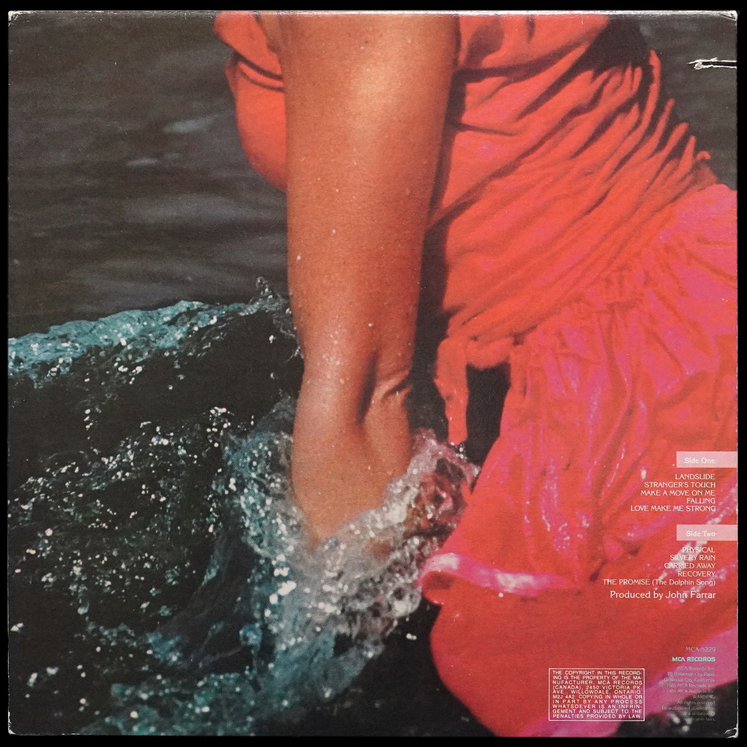 LP Olivia Newton-John — Physical фото 2