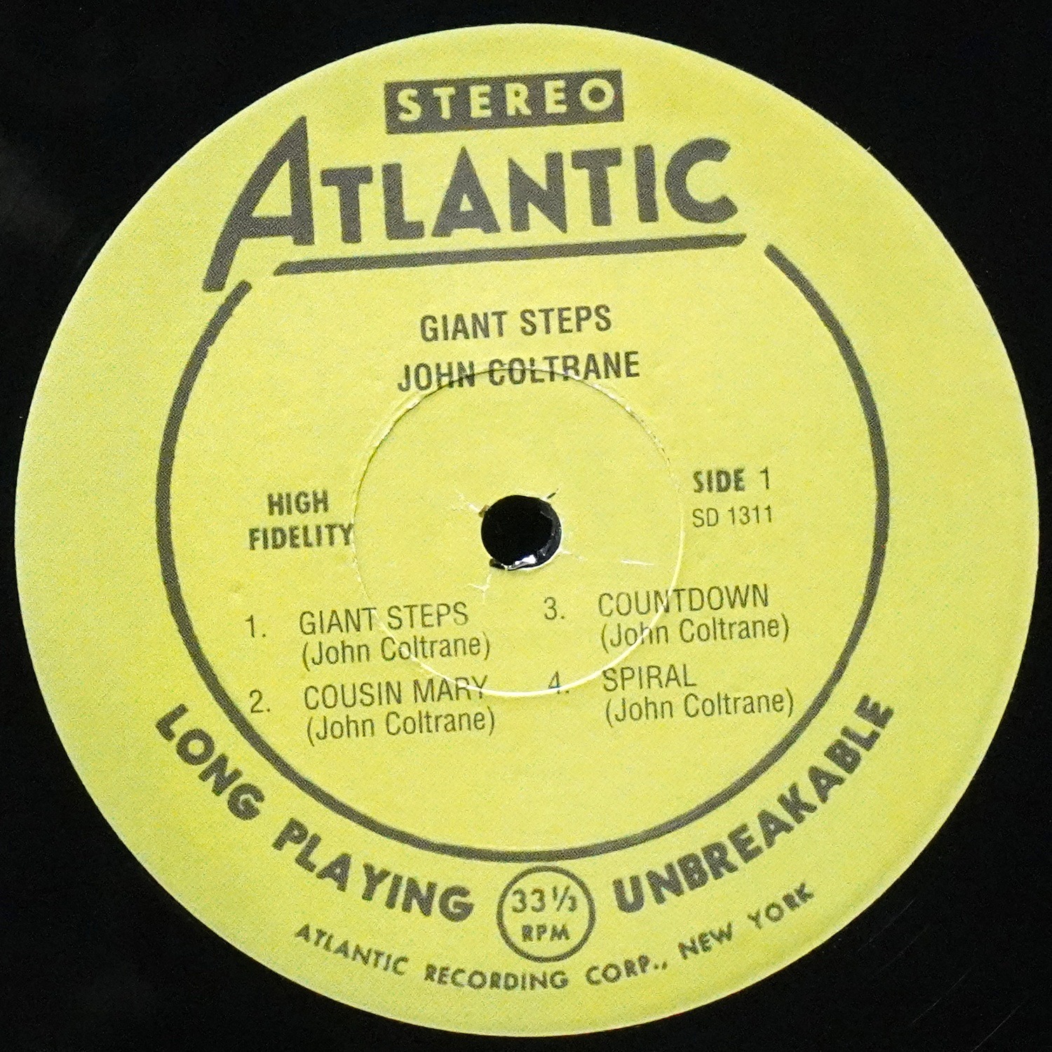 LP John Coltrane — Giant Steps фото 3