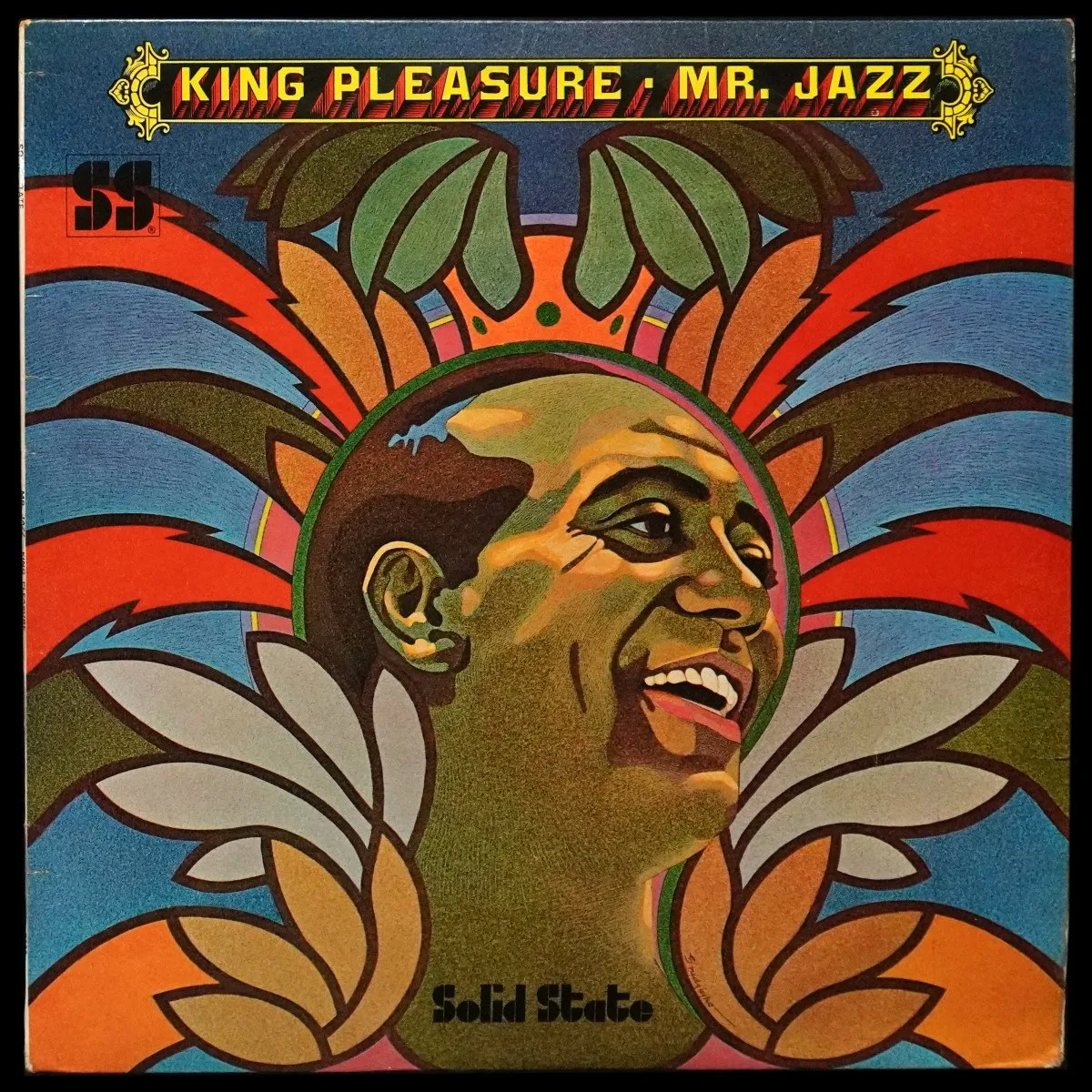 LP King Pleasure — Mr. Jazz (моно) фото