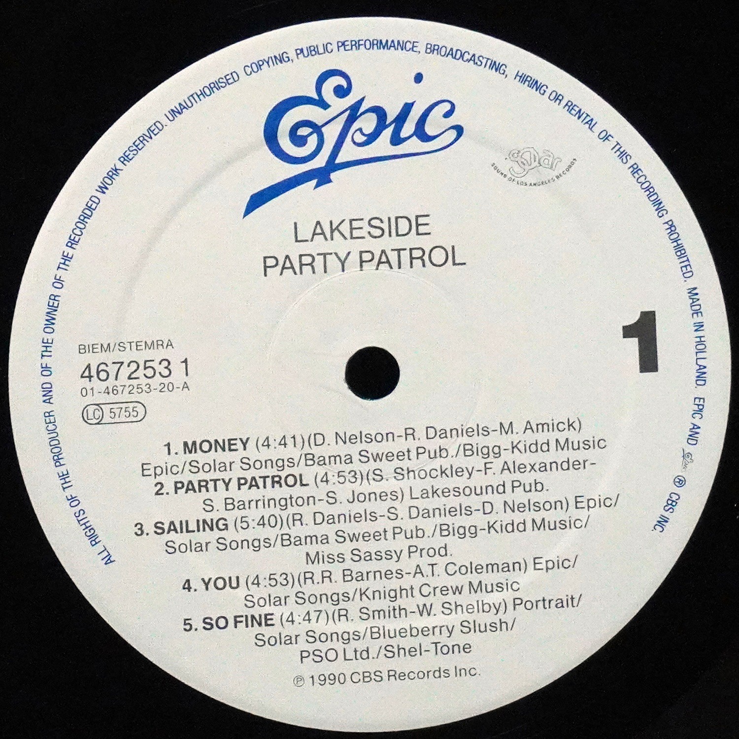 LP Lakeside — Party Patrol фото 3