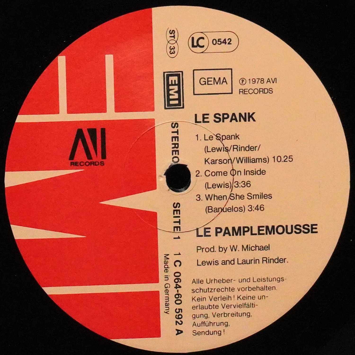 LP Le Pamplemousse — Le Spank фото 3