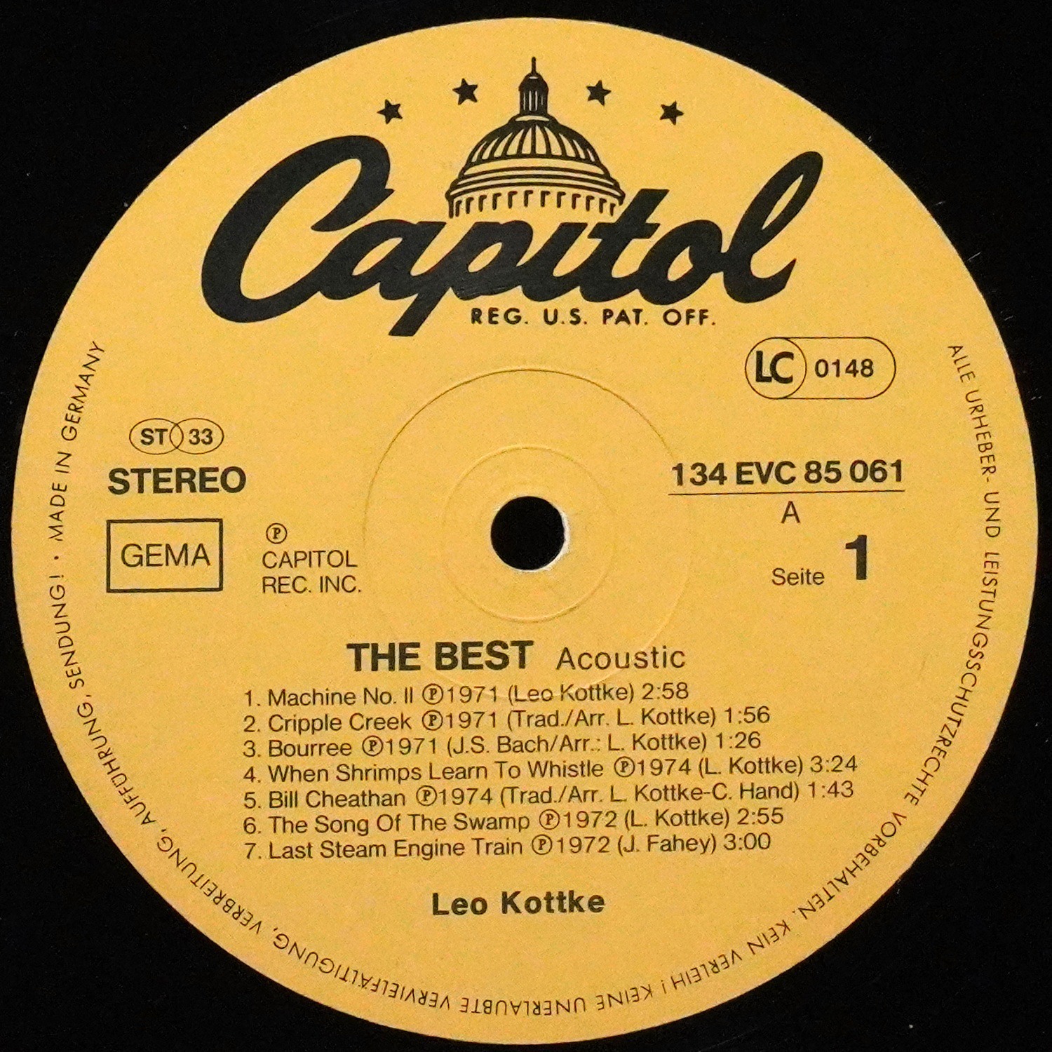 LP Leo Kottke — Best (2LP) фото 2