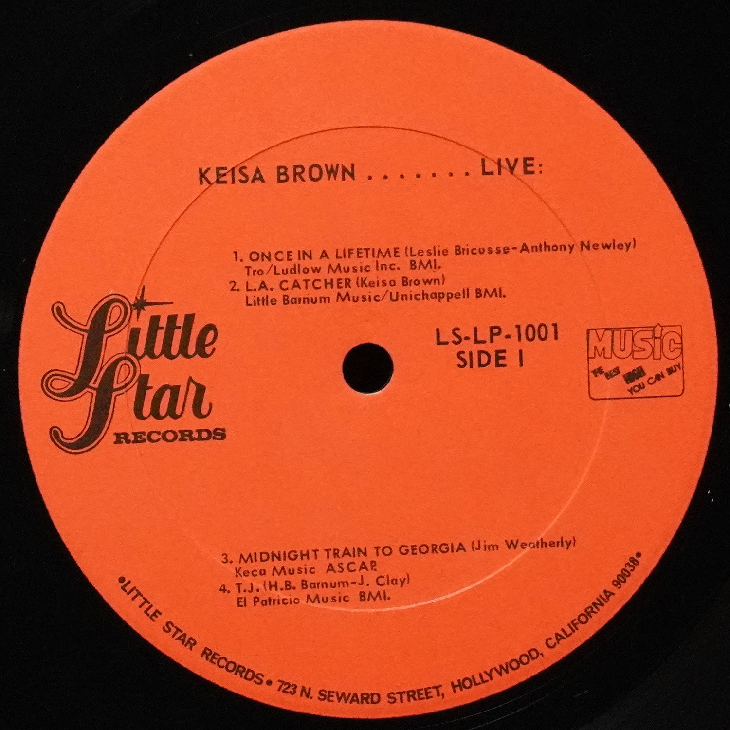LP Keisa Brown — Keisa Brown......Live! фото 2