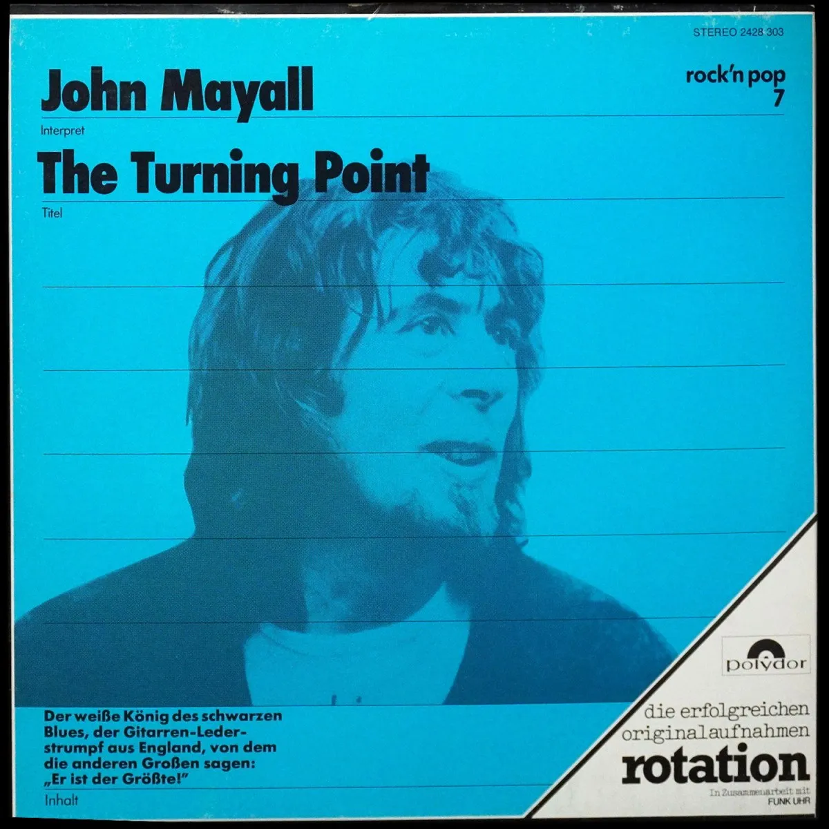 LP John Mayall — Turning Point фото
