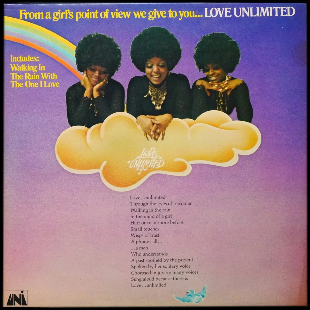 LP Love Unlimited — From A Girl's Point Of View We Give To You... Love Unlimited фото