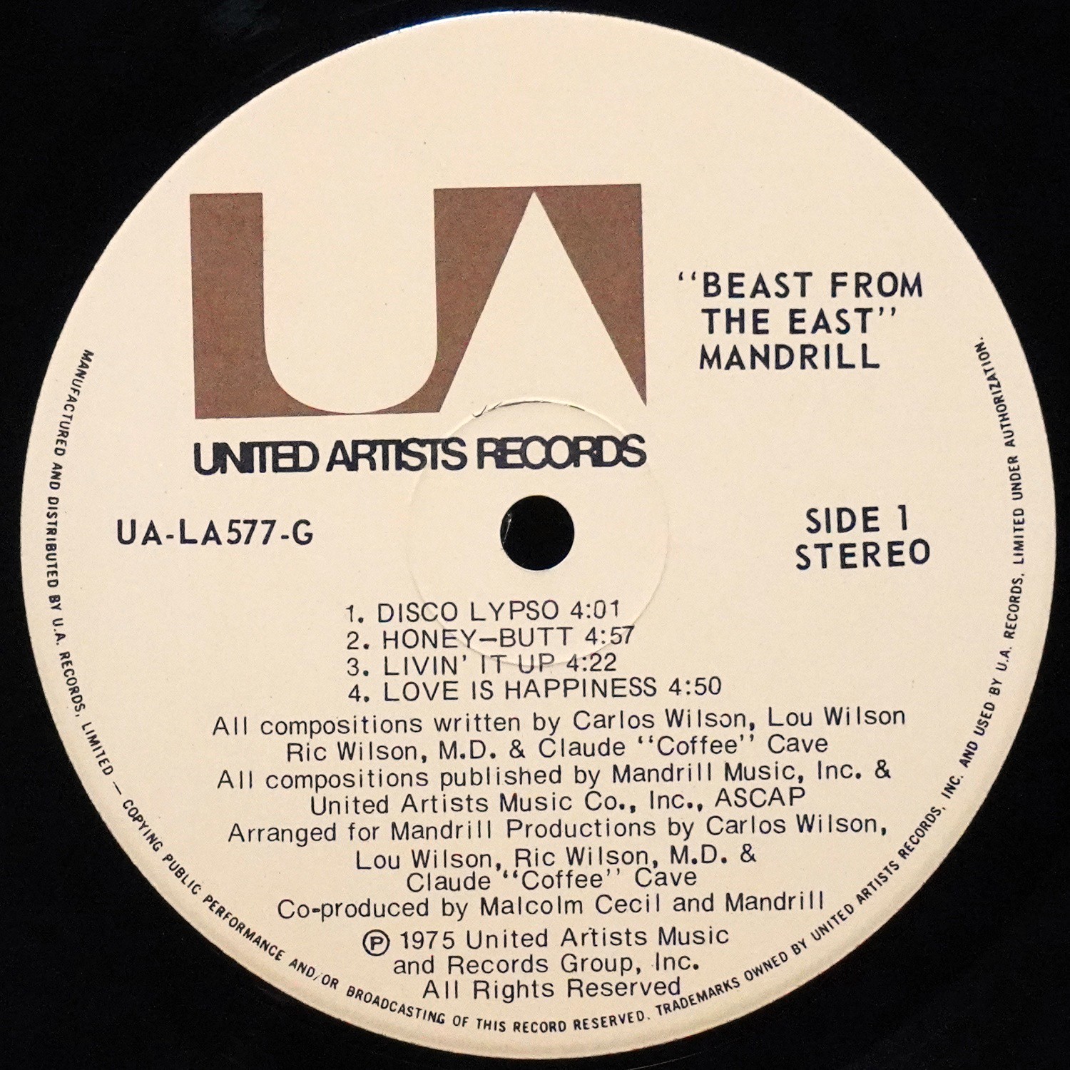 LP Mandrill — Beast From The East фото 3