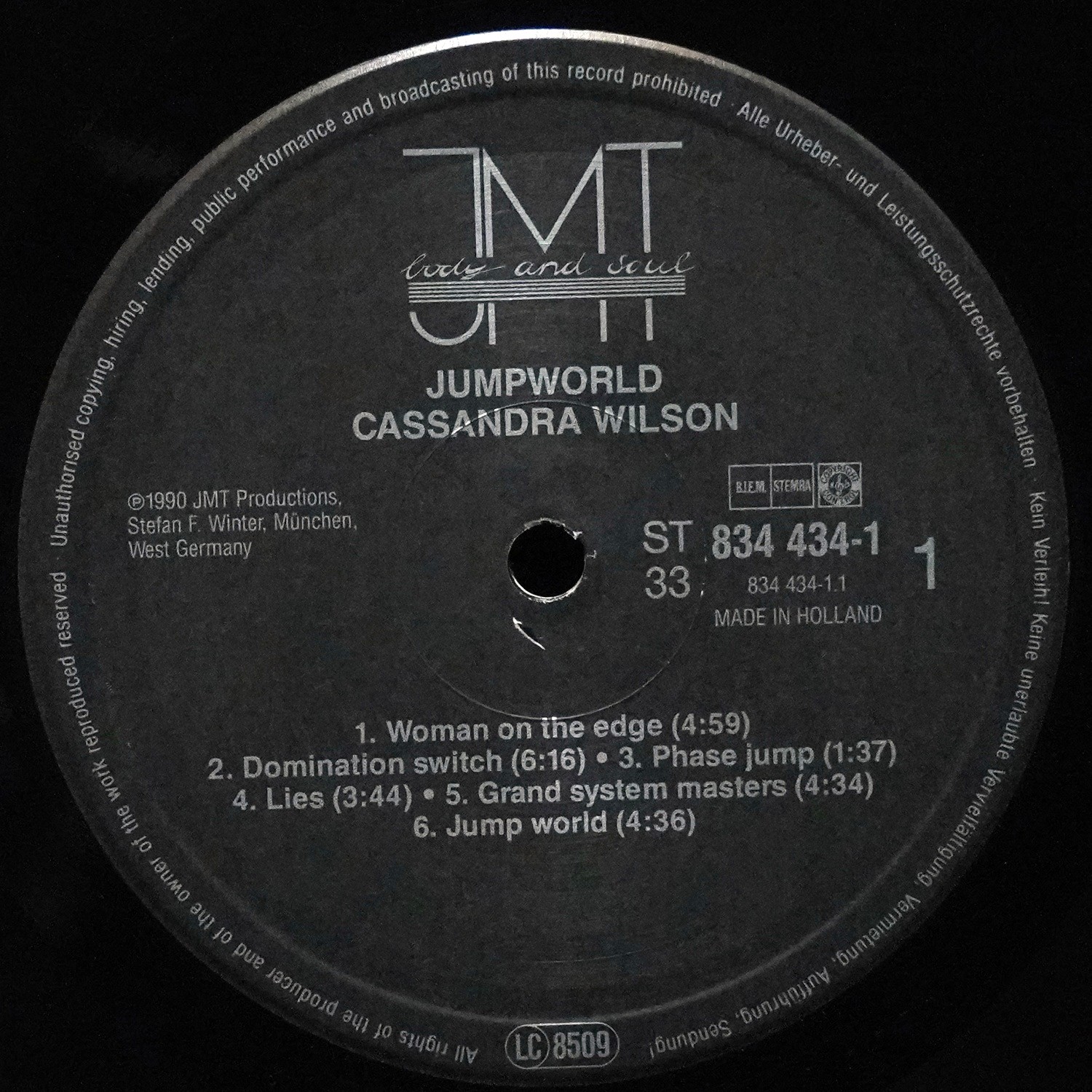 LP Cassandra Wilson — Jumpworld фото 3