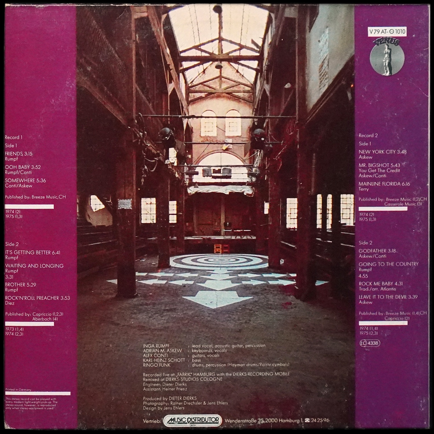 LP Atlantis — Live (2LP) фото 2