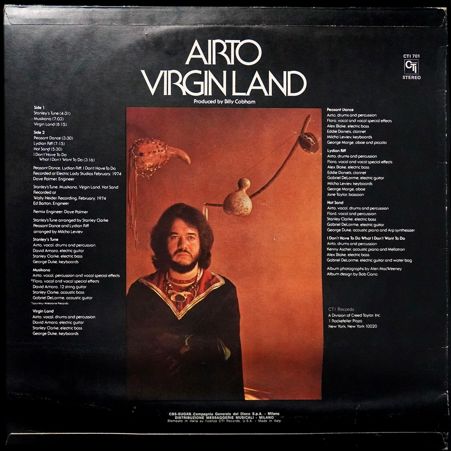 LP Airto — Virgin Land фото 2