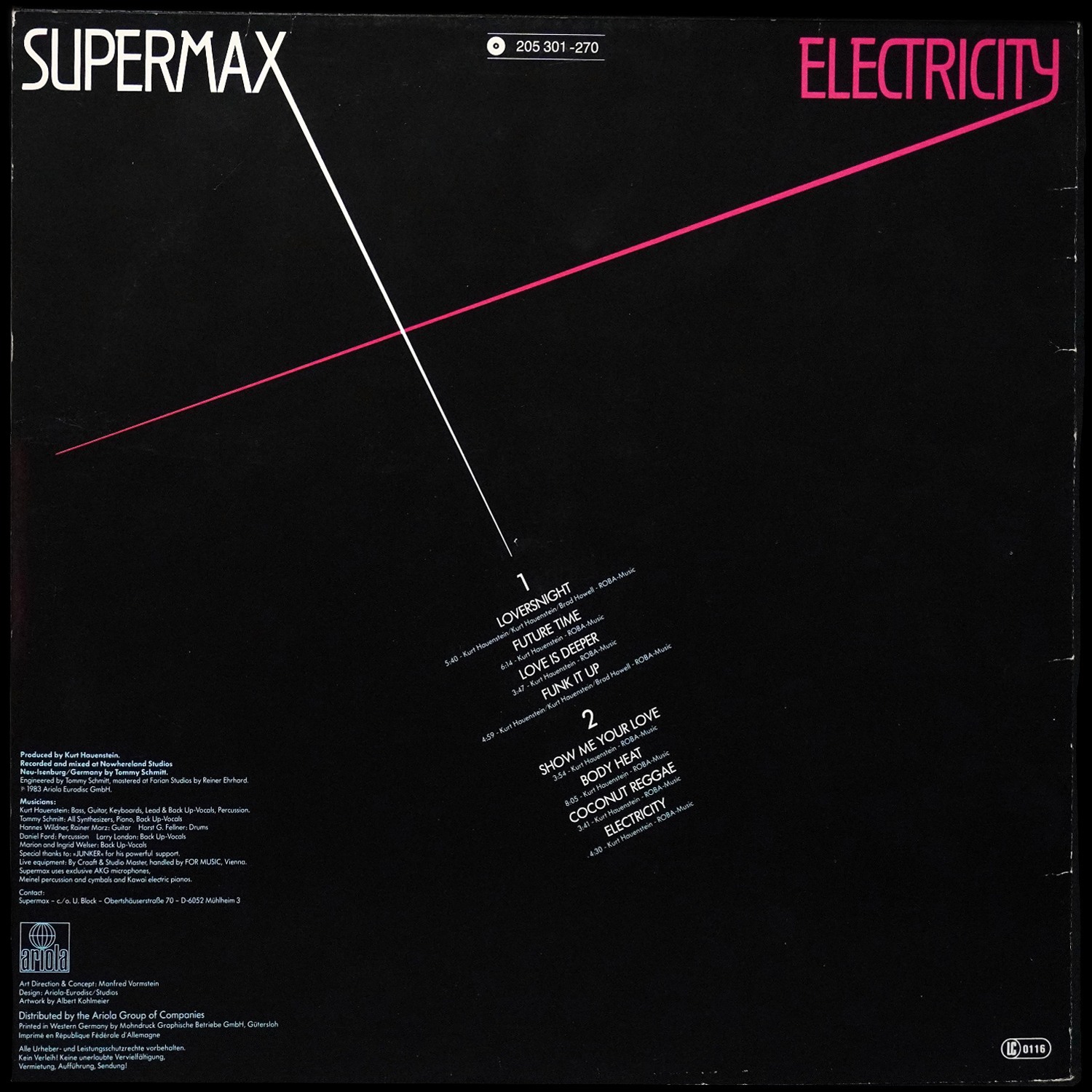 LP Supermax — Electricity фото 2