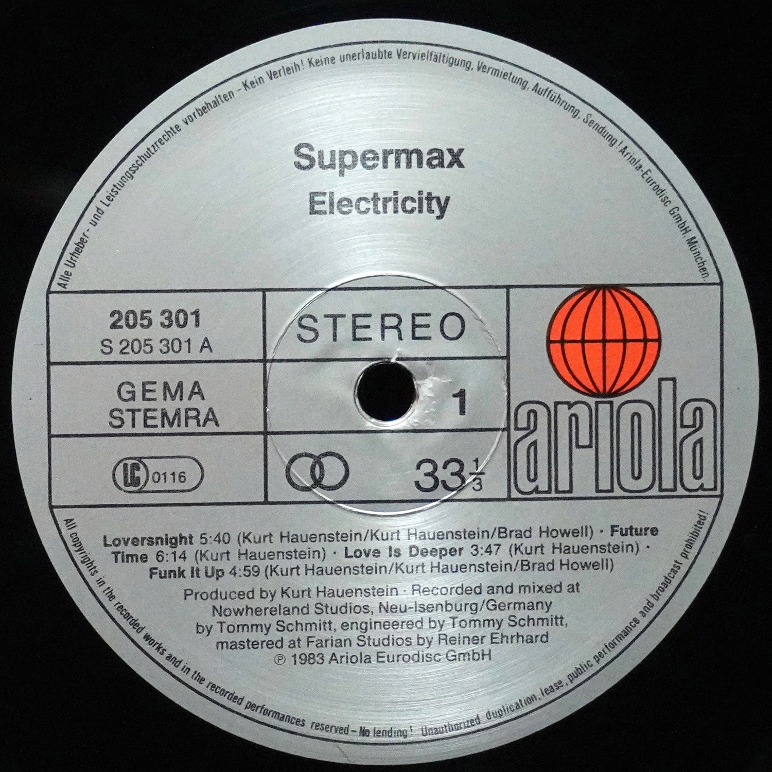 LP Supermax — Electricity фото 3
