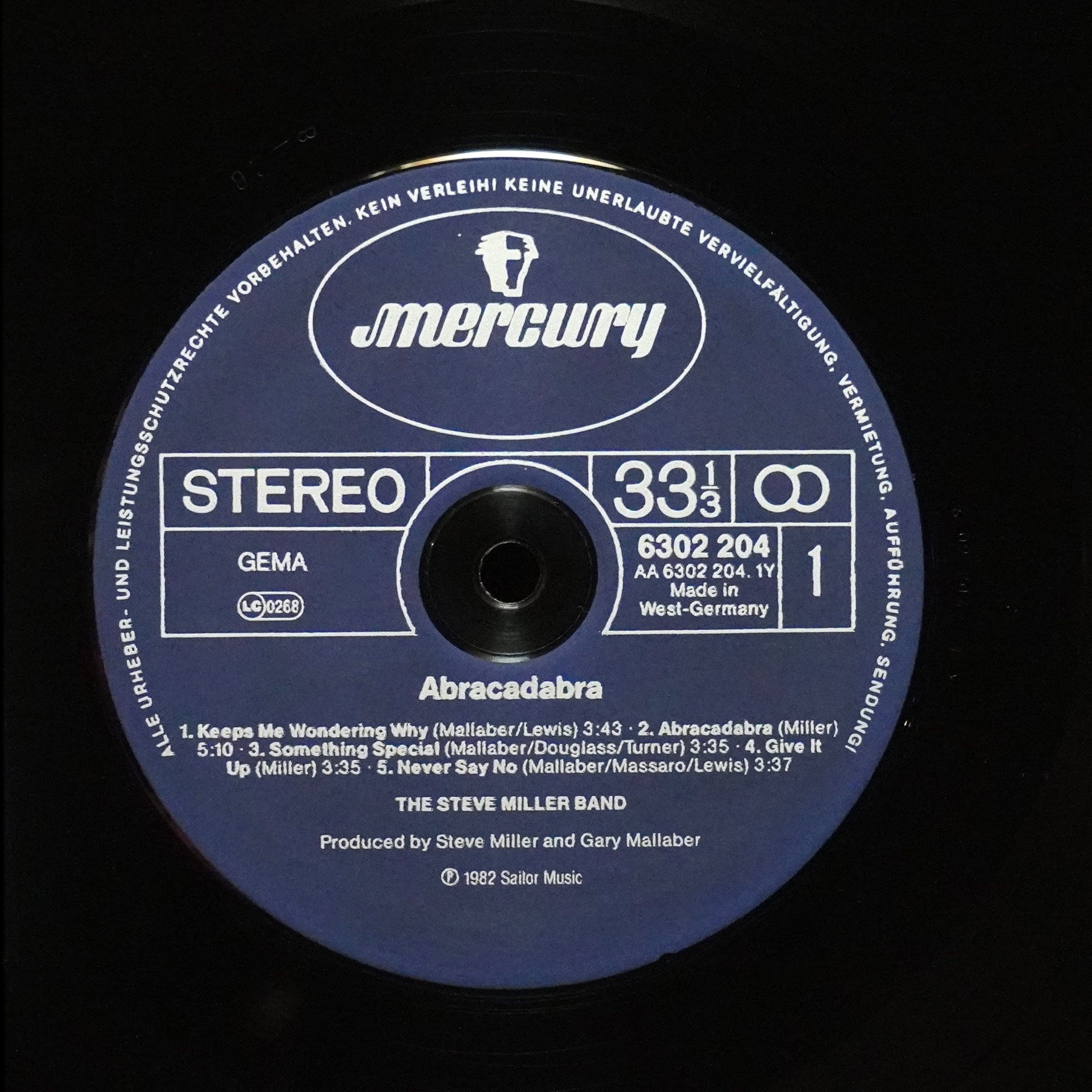 LP Steve Miller Band — Abracadabra фото 2