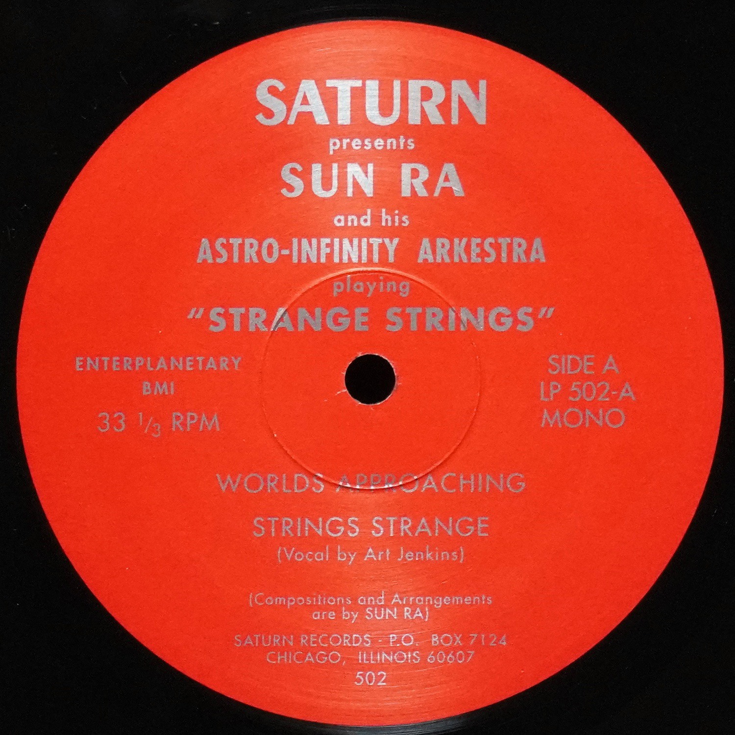 LP Sun Ra Arkestra — Strange Strings (моно) фото 3