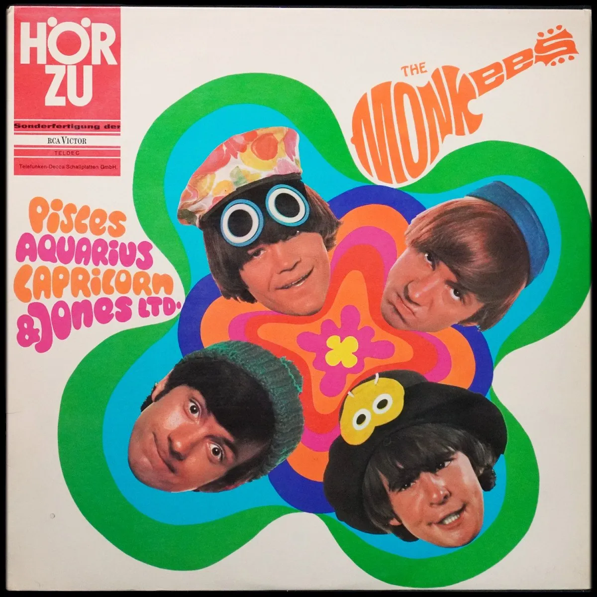 LP Monkees — Pisces, Aquarius, Capricorn & Jones Ltd. фото