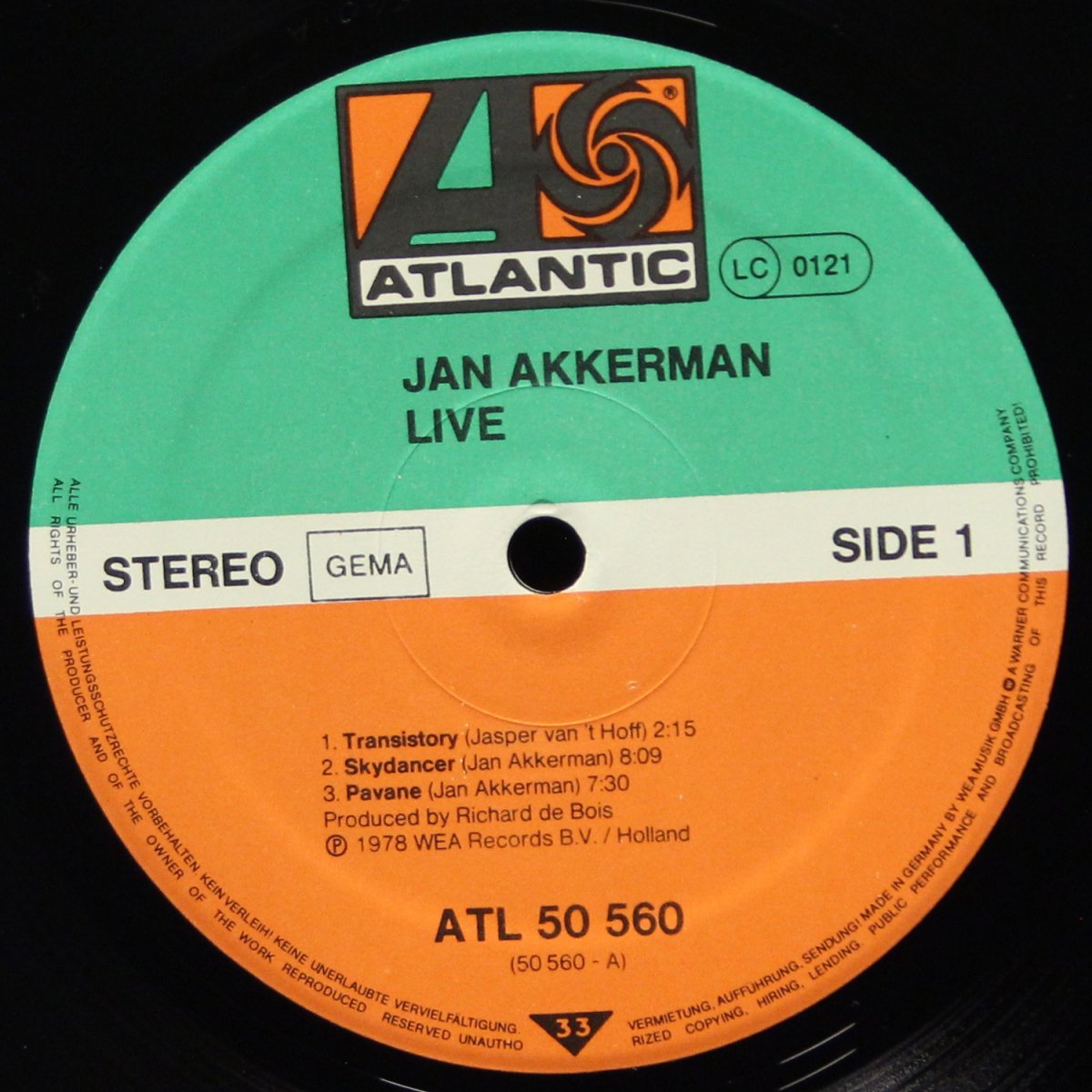 LP Jan Akkerman — Live фото 2