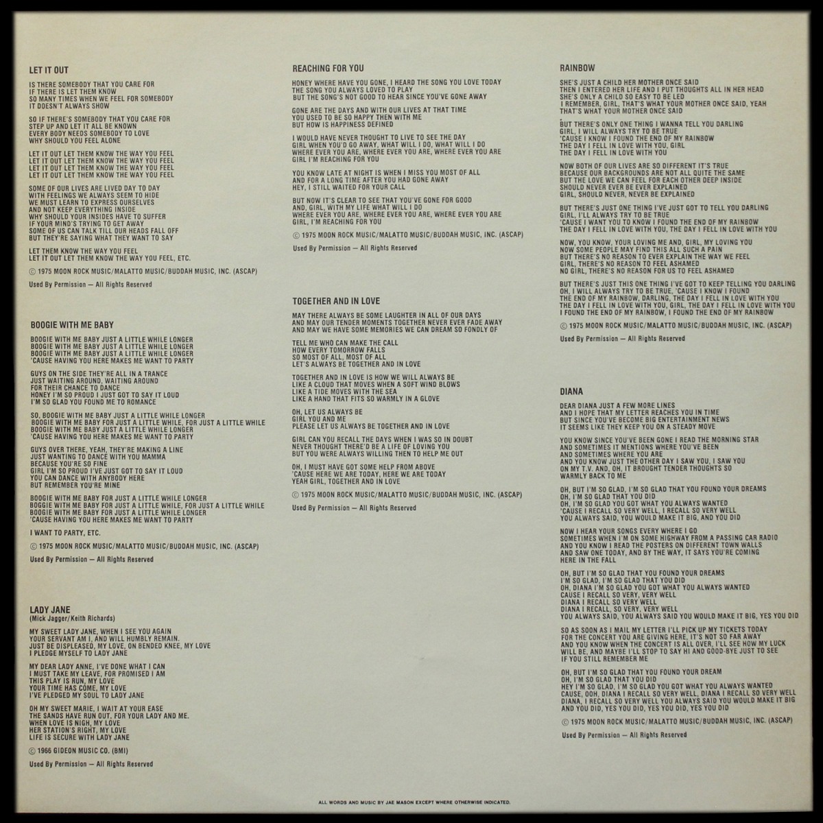 LP Jae Mason — Tender Man фото 6